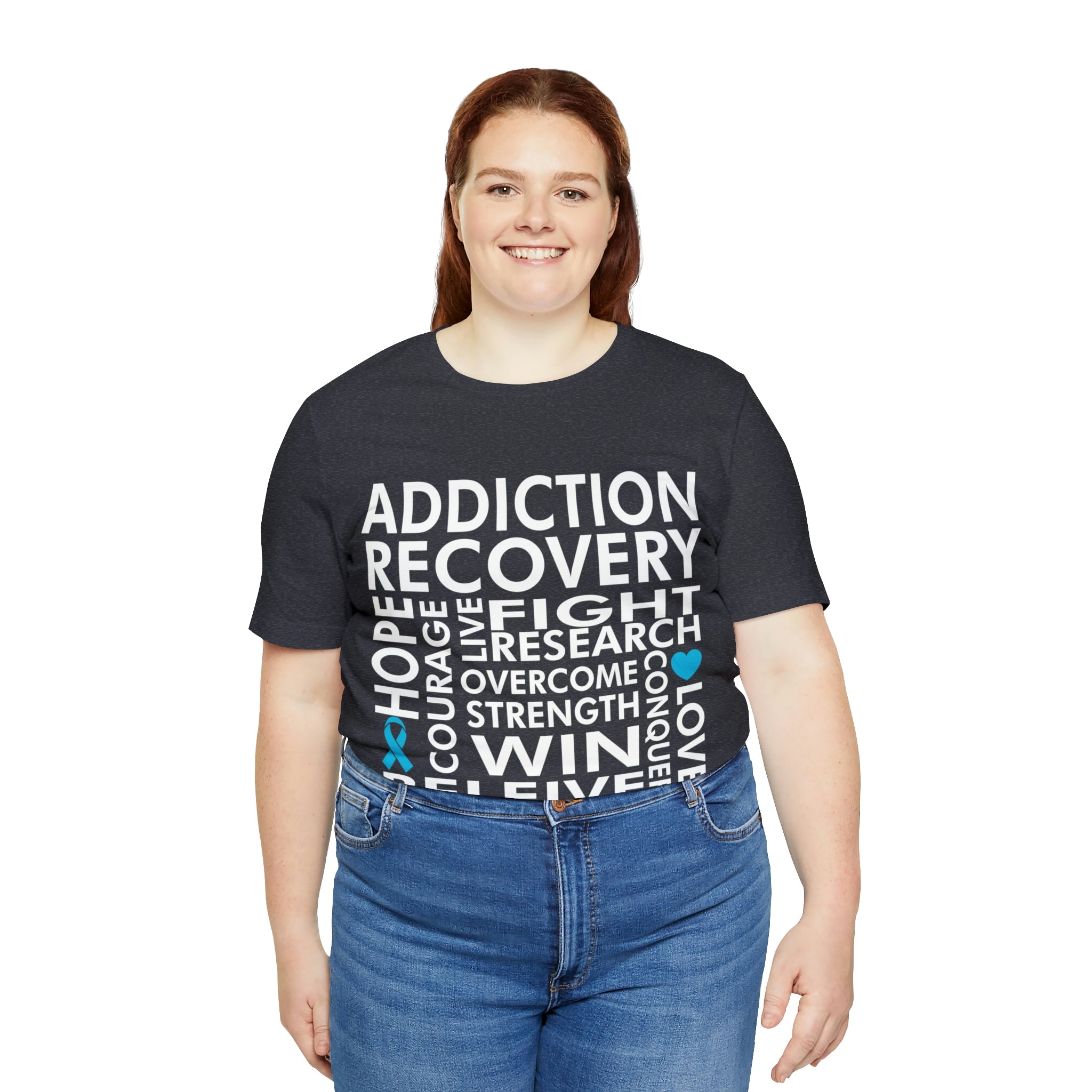 Addiction Recovery - Unisex Jersey Short Sleeve Tee