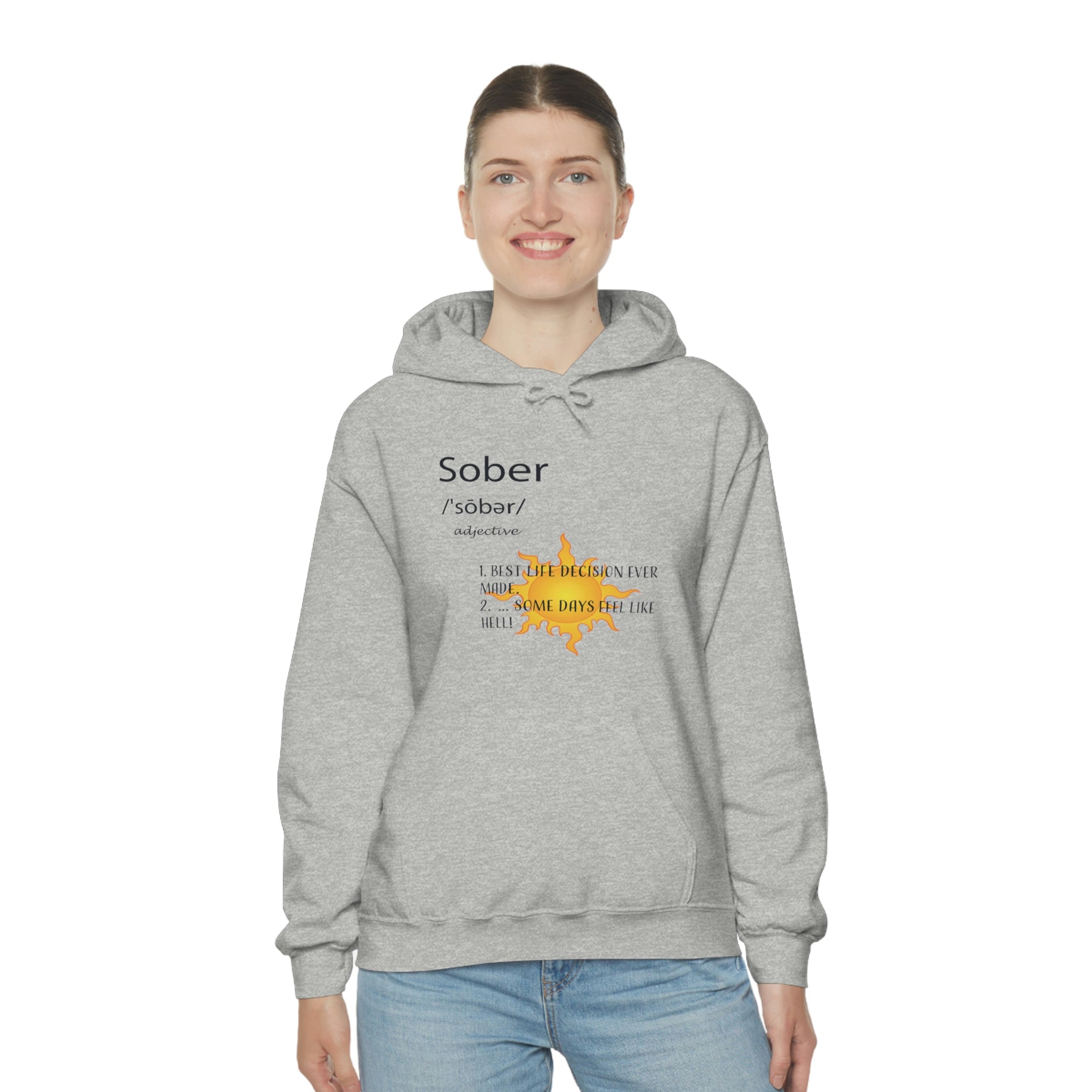 Sober - Unisex Heavy Blend™ Hooded Sweatshirt