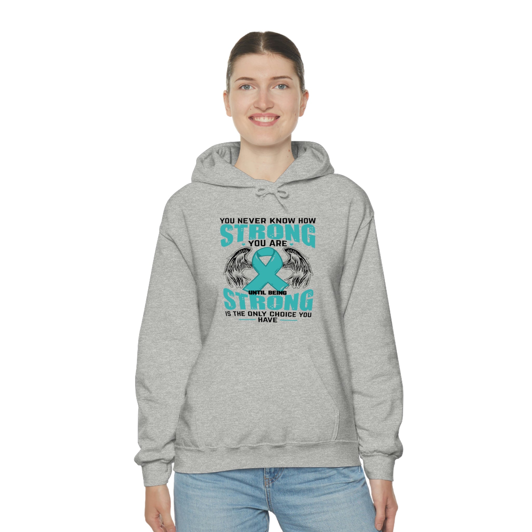 You Never Know How Strong You Are - Unisex Heavy Blend™ Hooded Sweatshirt