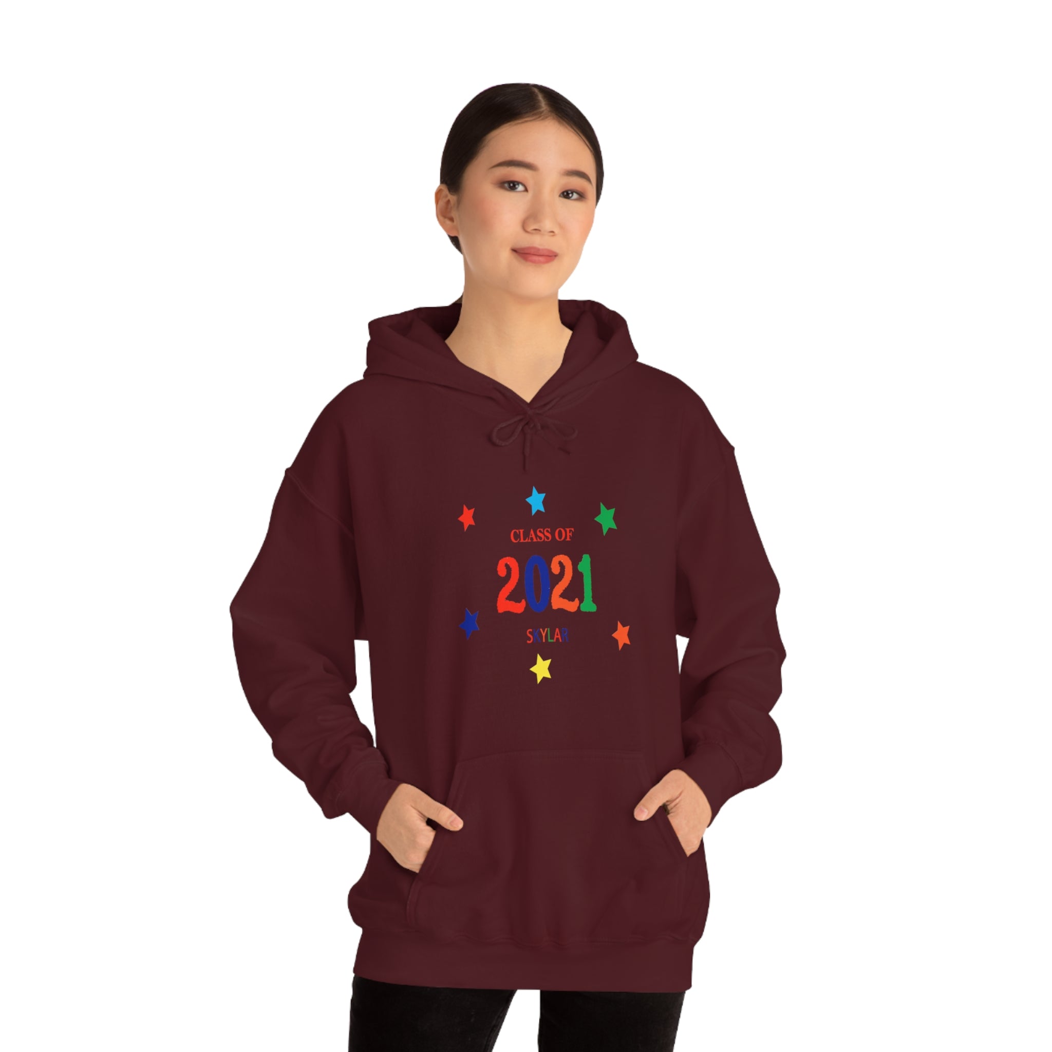 Class of ... with Year &amp; Name Customizable - Unisex Heavy Blend™ Hooded Sweatshirt