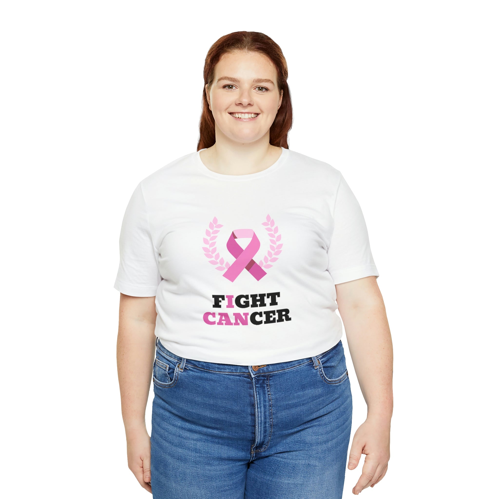 Fight Cancer I Can - Unisex Jersey Short Sleeve Tee