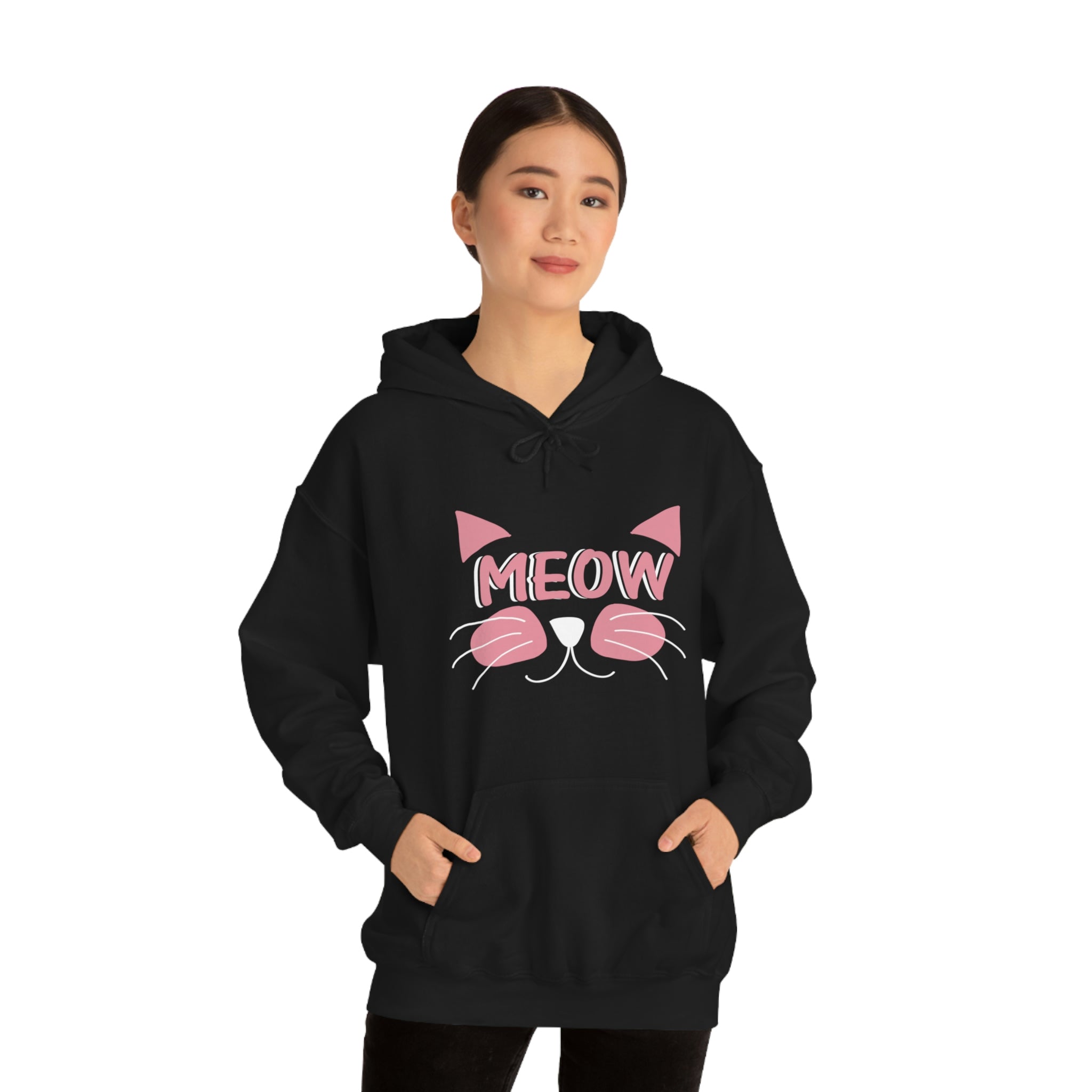 Meow - Unisex Heavy Blend™ Hooded Sweatshirt