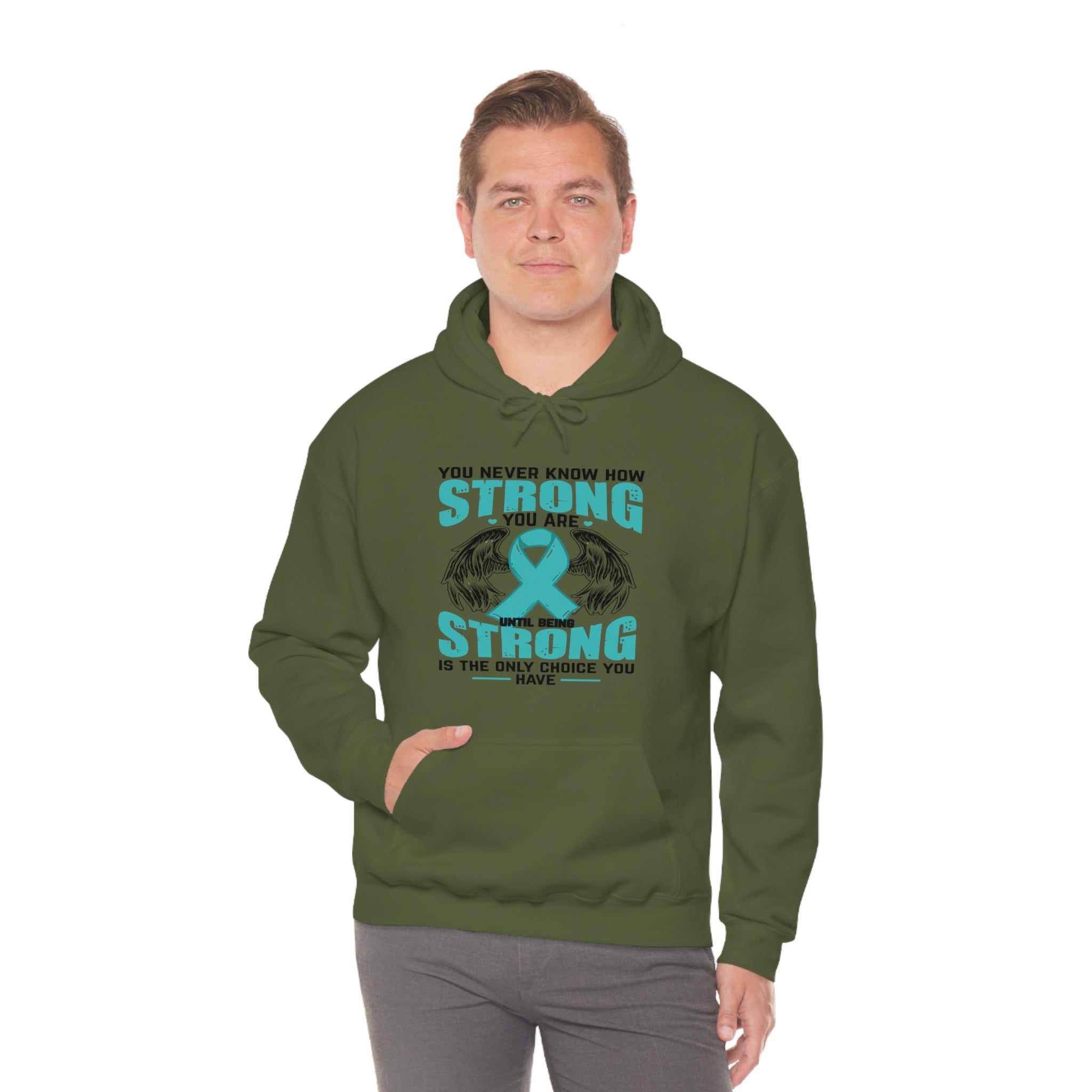 You Never Know How Strong You Are - Unisex Heavy Blend™ Hooded Sweatshirt