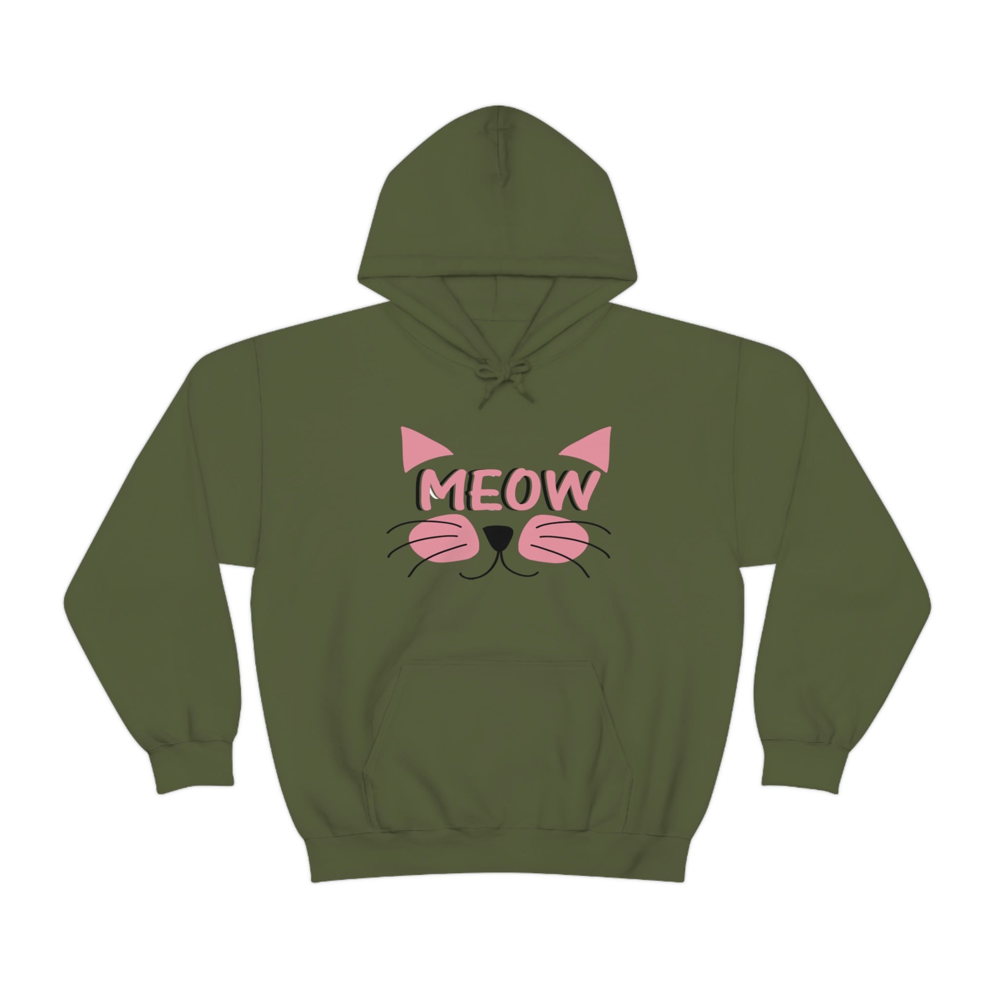 Meow - Unisex Heavy Blend™ Hooded Sweatshirt