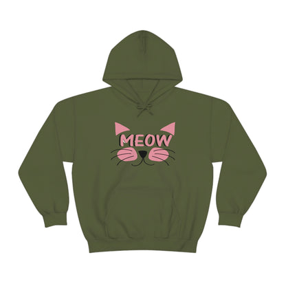 Meow - Unisex Heavy Blend™ Hooded Sweatshirt