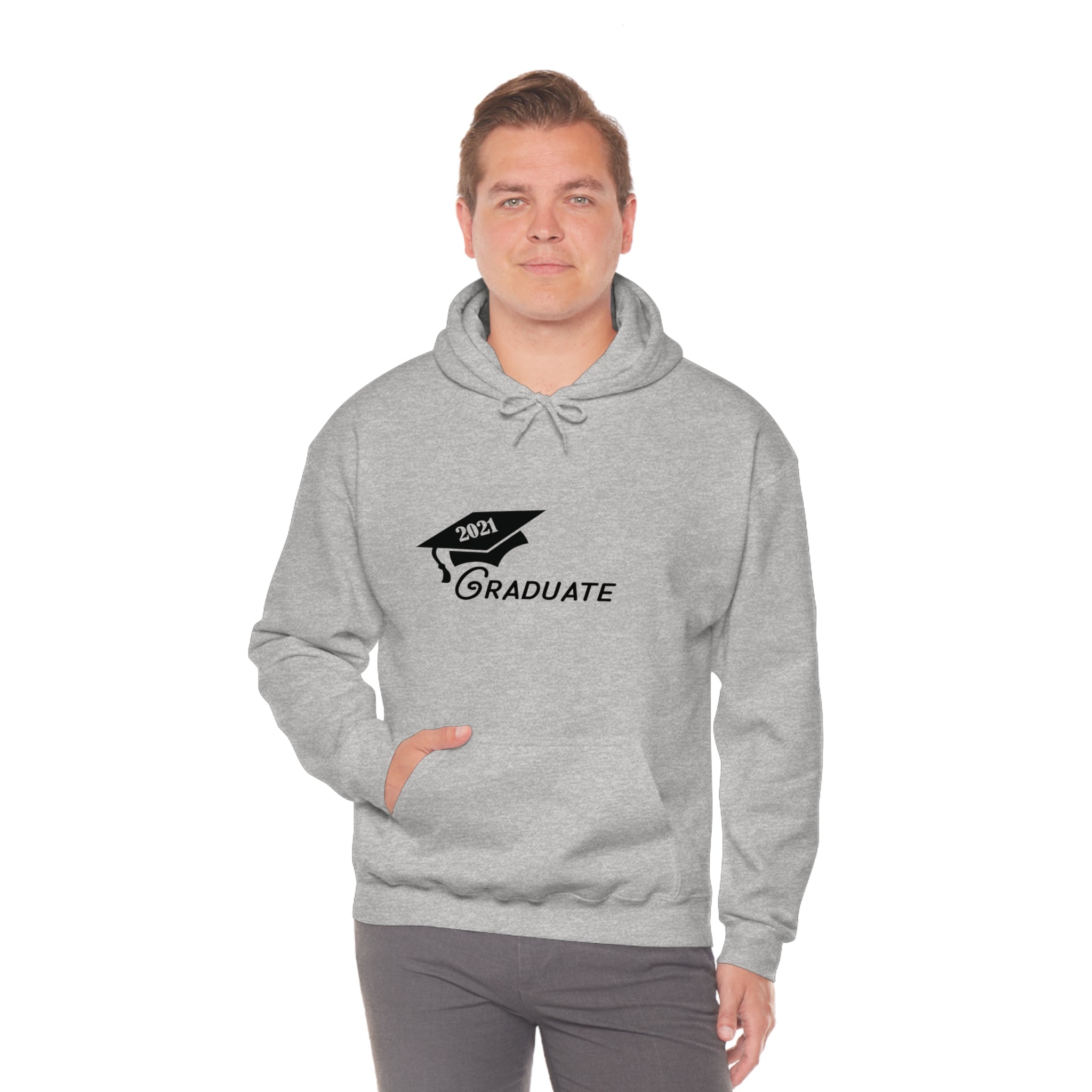 Graduate! Class Year Customizable - Unisex Heavy Blend™ Hooded Sweatshirt