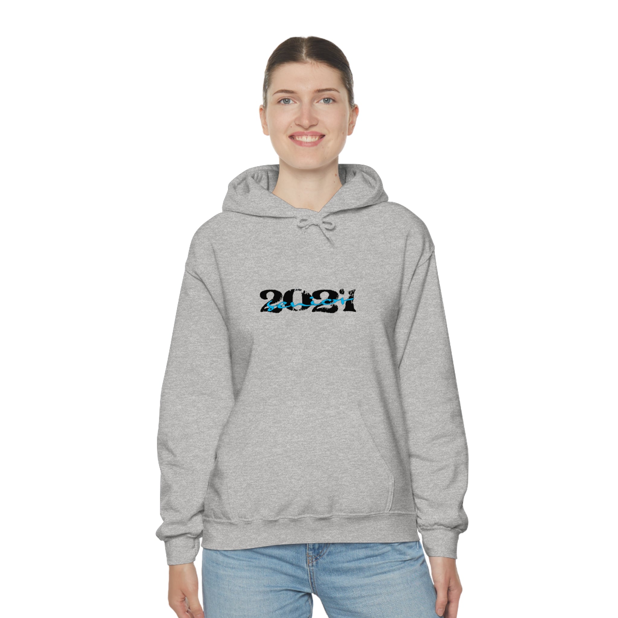 Senior With Class Year Customizable - Unisex Heavy Blend™ Hooded Sweatshirt