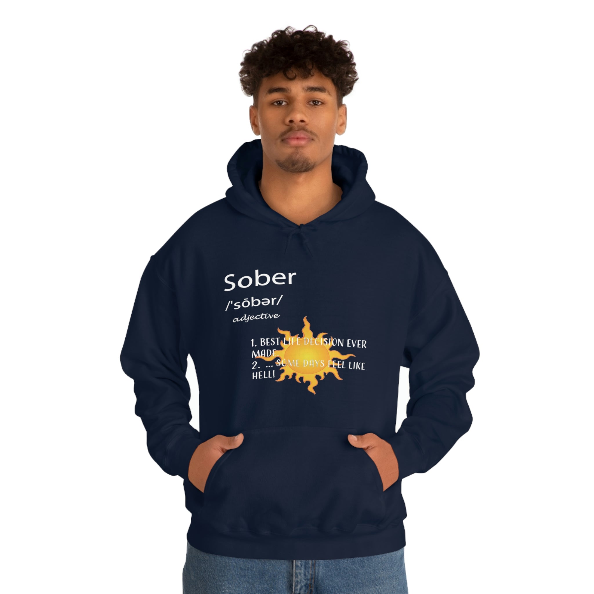 Sober - Unisex Heavy Blend™ Hooded Sweatshirt