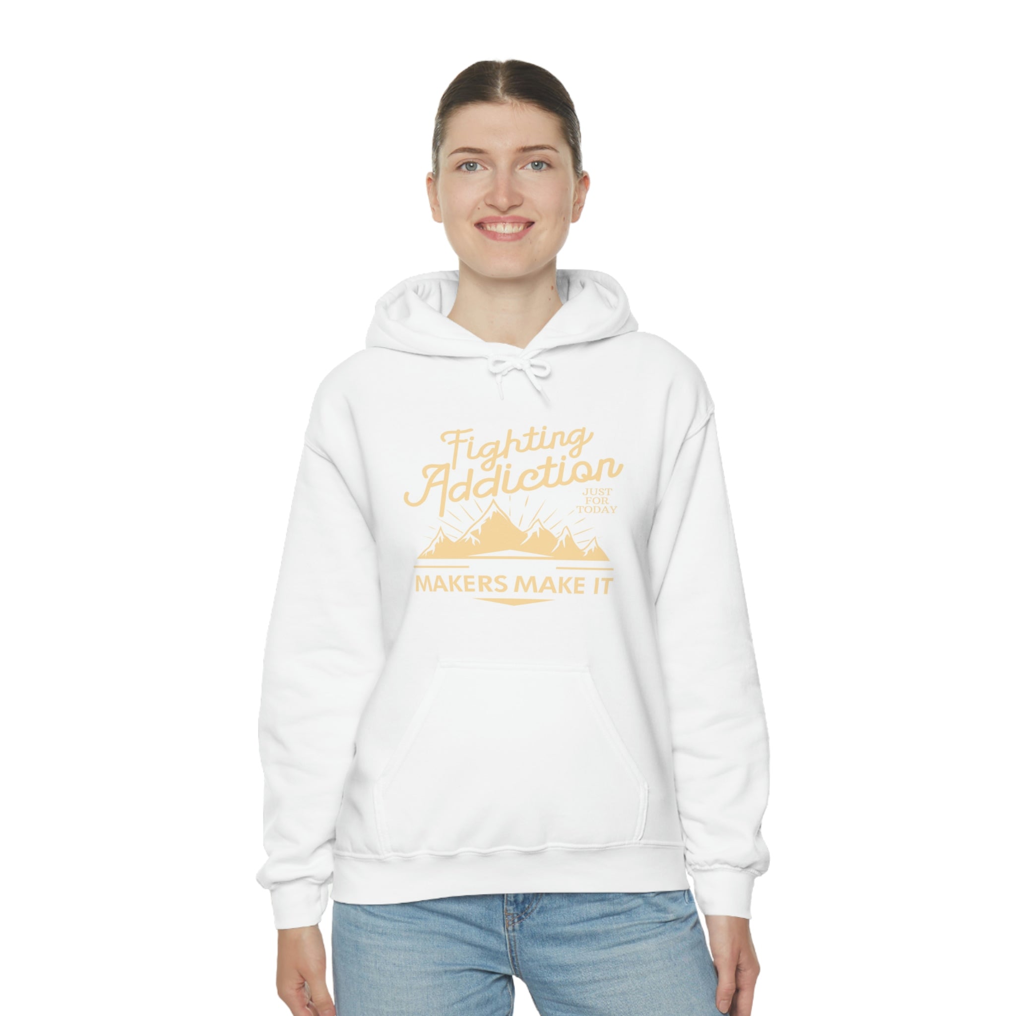 Fighting Addiction - Unisex Heavy Blend™ Hooded Sweatshirt