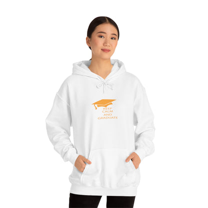 Keep Calm And Graduate - Unisex Heavy Blend™ Hooded Sweatshirt