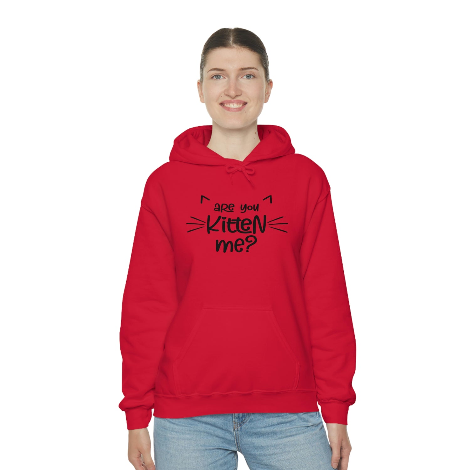 Are You Kitten Me - Unisex Heavy Blend™ Hooded Sweatshirt