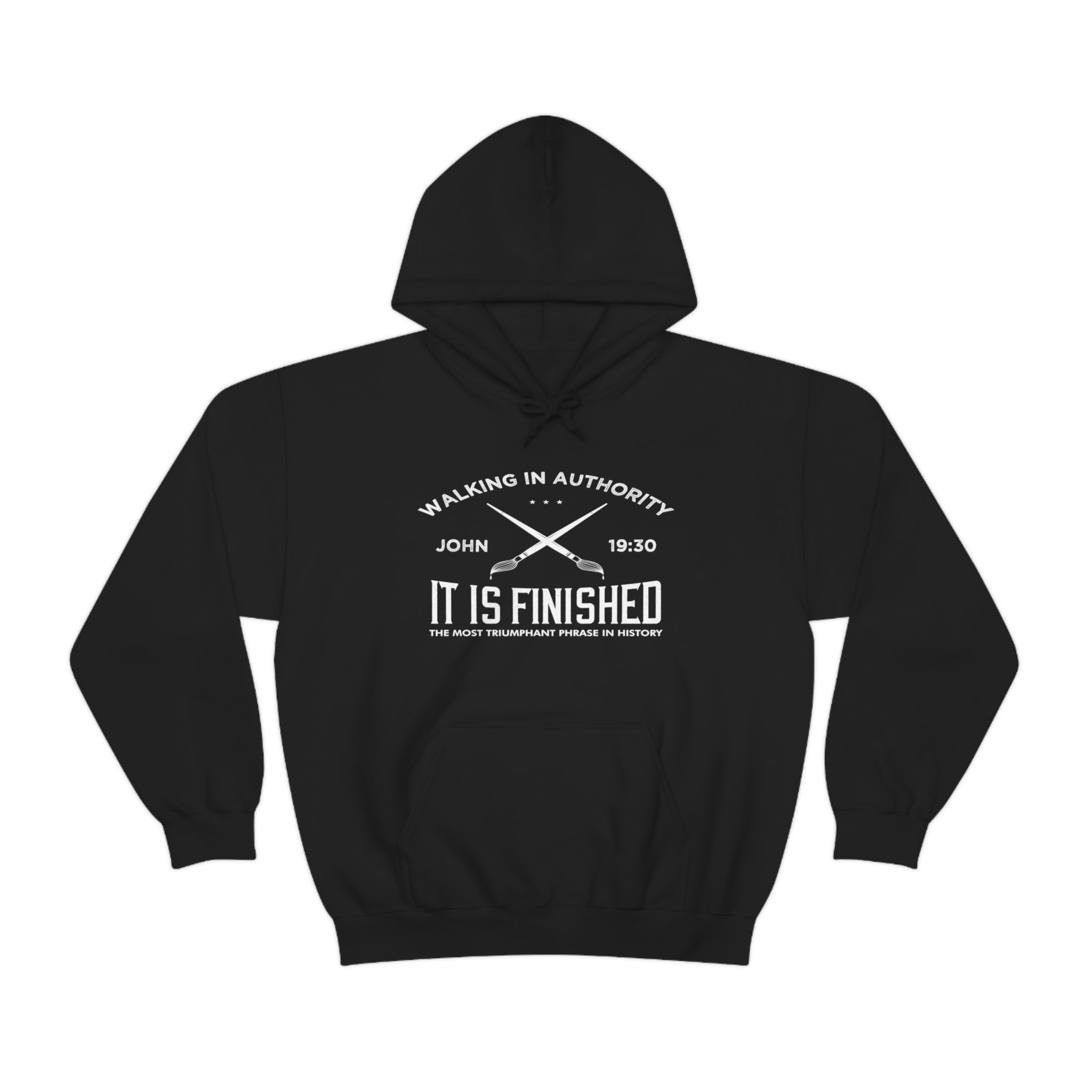 John 19:30 It Is Finished - Unisex Heavy Blend™ Hooded Sweatshirt