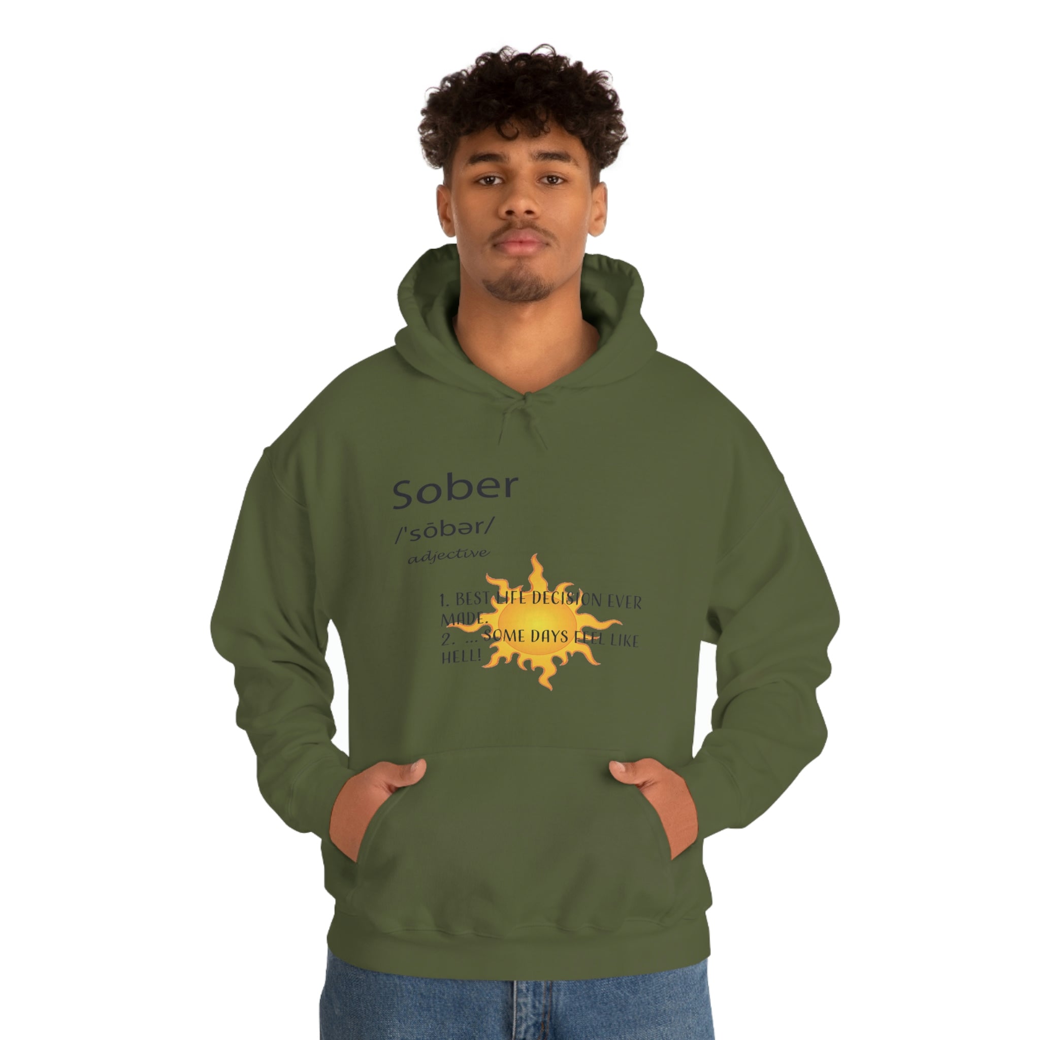 Sober - Unisex Heavy Blend™ Hooded Sweatshirt