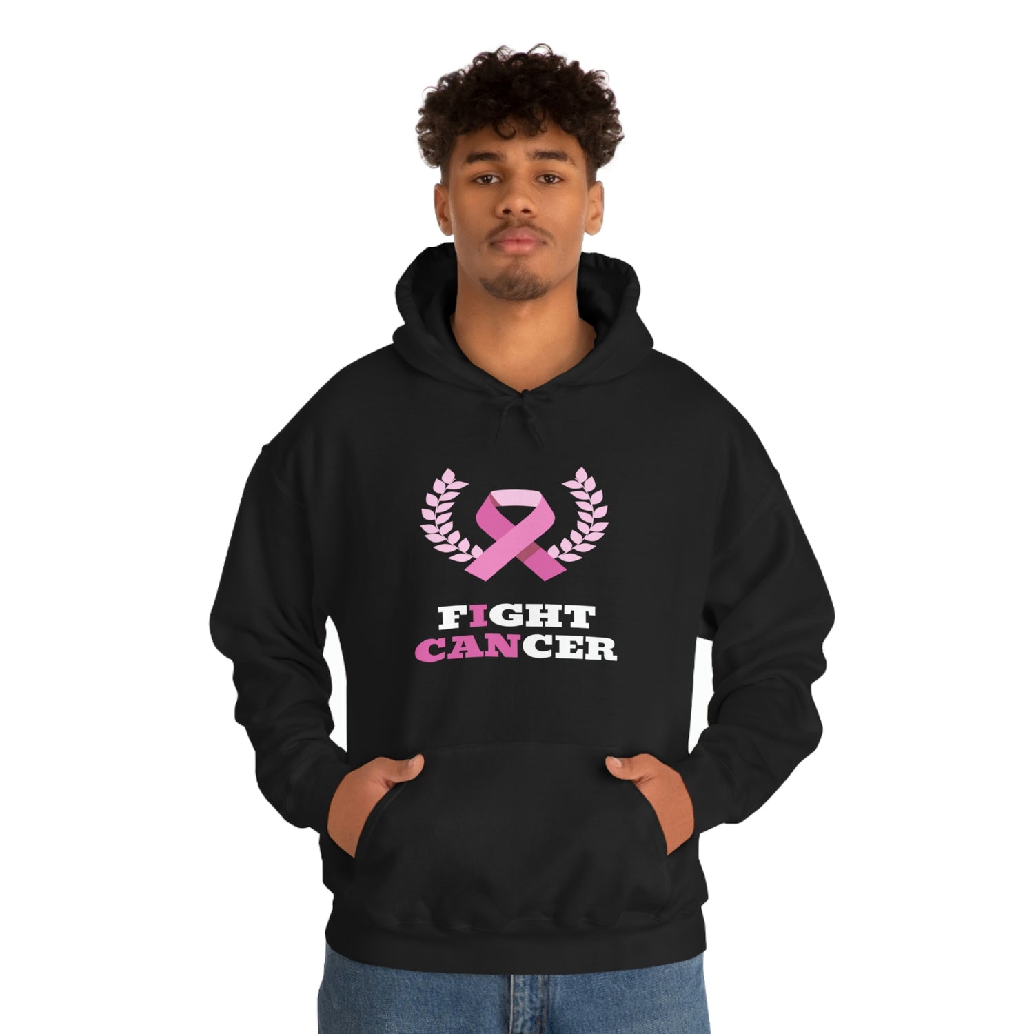 Fight Cancer I Can - Unisex Heavy Blend™ Hooded Sweatshirt