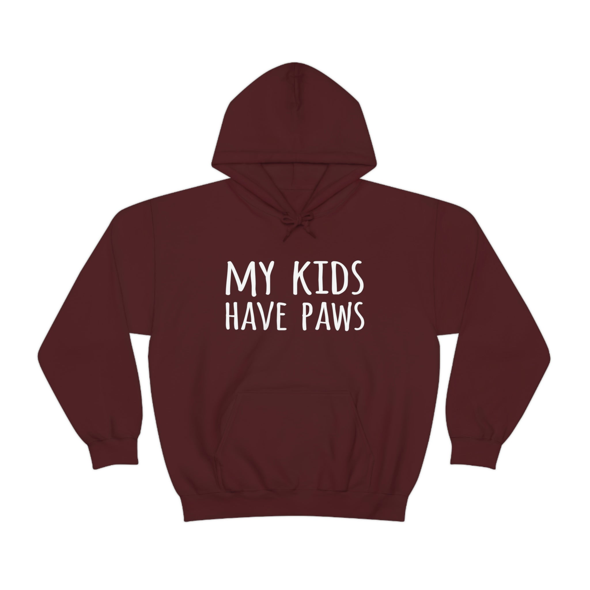 My Kids Have Paws - Unisex Heavy Blend™ Hooded Sweatshirt