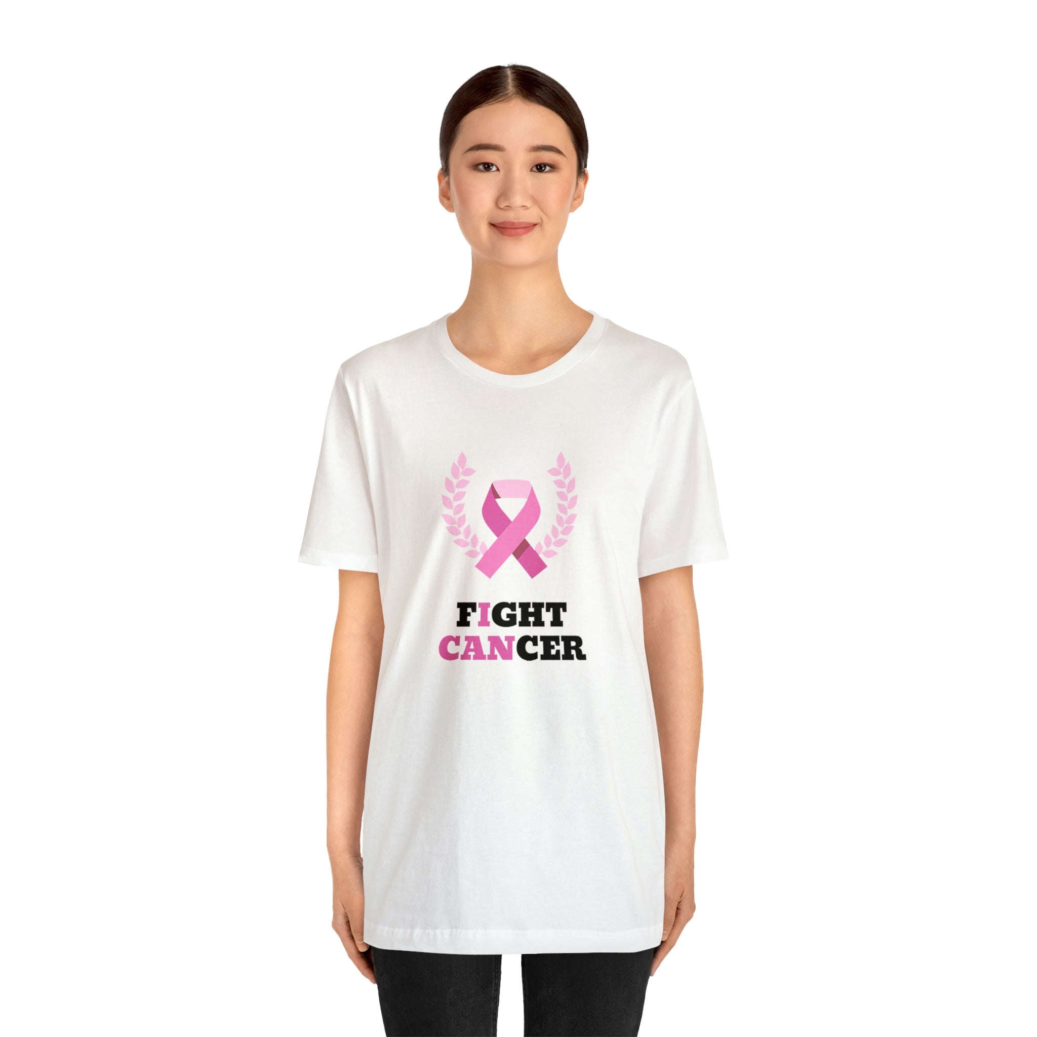 Fight Cancer I Can - Unisex Jersey Short Sleeve Tee