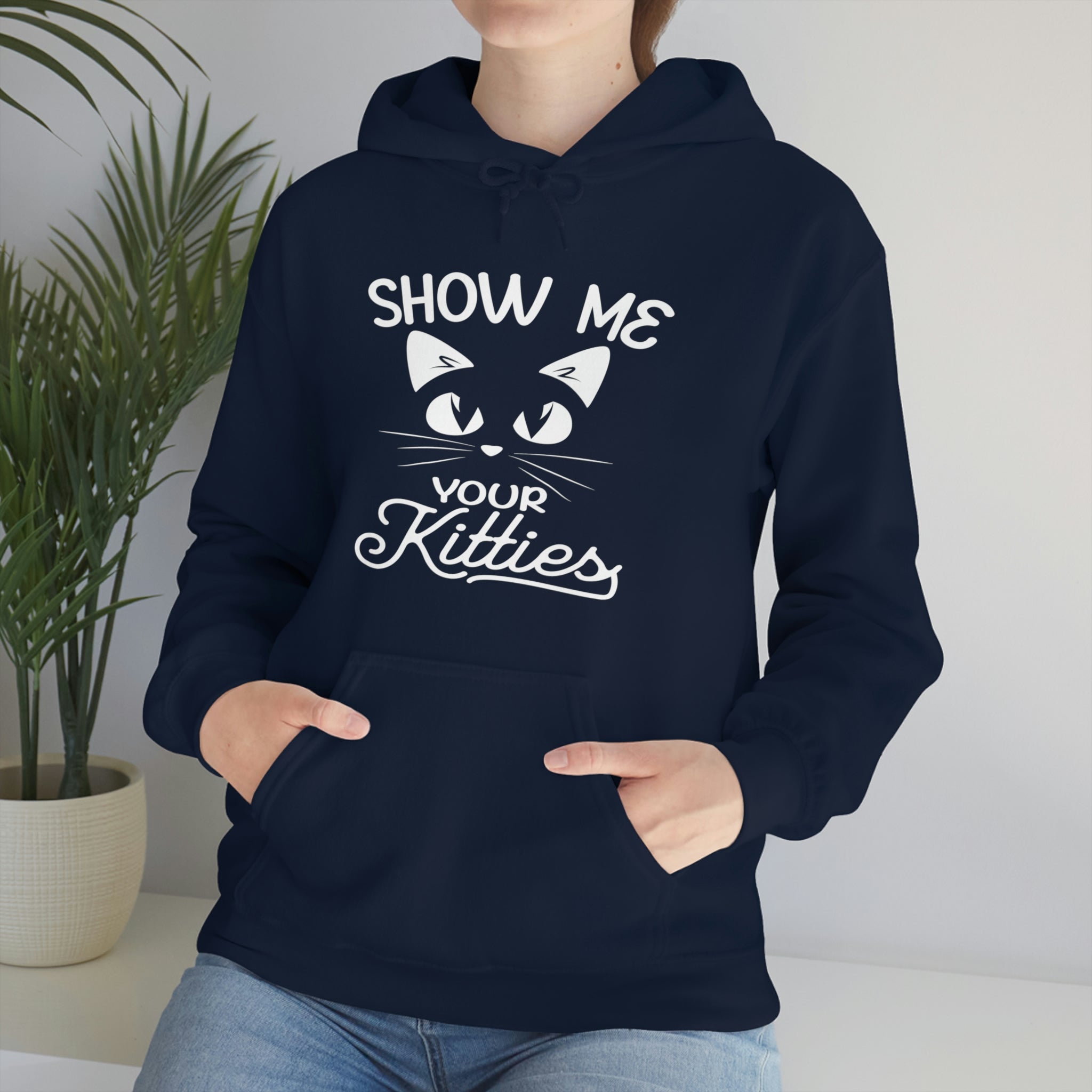 Show Me Your Kitties - Unisex Heavy Blend™ Hooded Sweatshirt