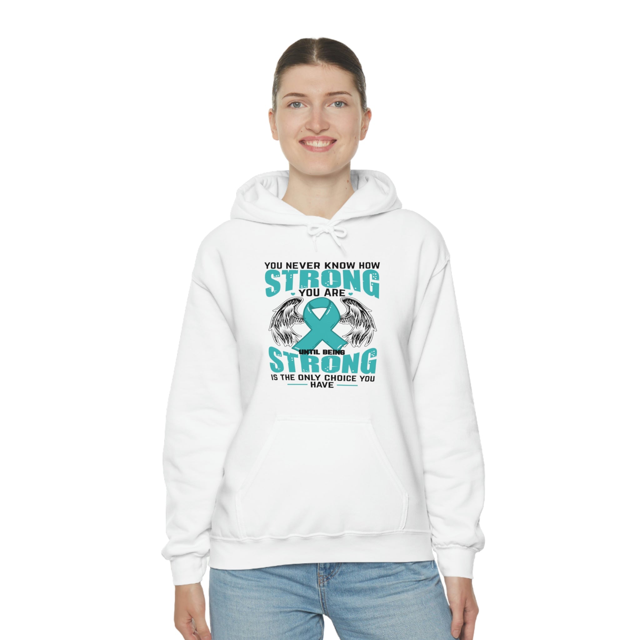 You Never Know How Strong You Are - Unisex Heavy Blend™ Hooded Sweatshirt