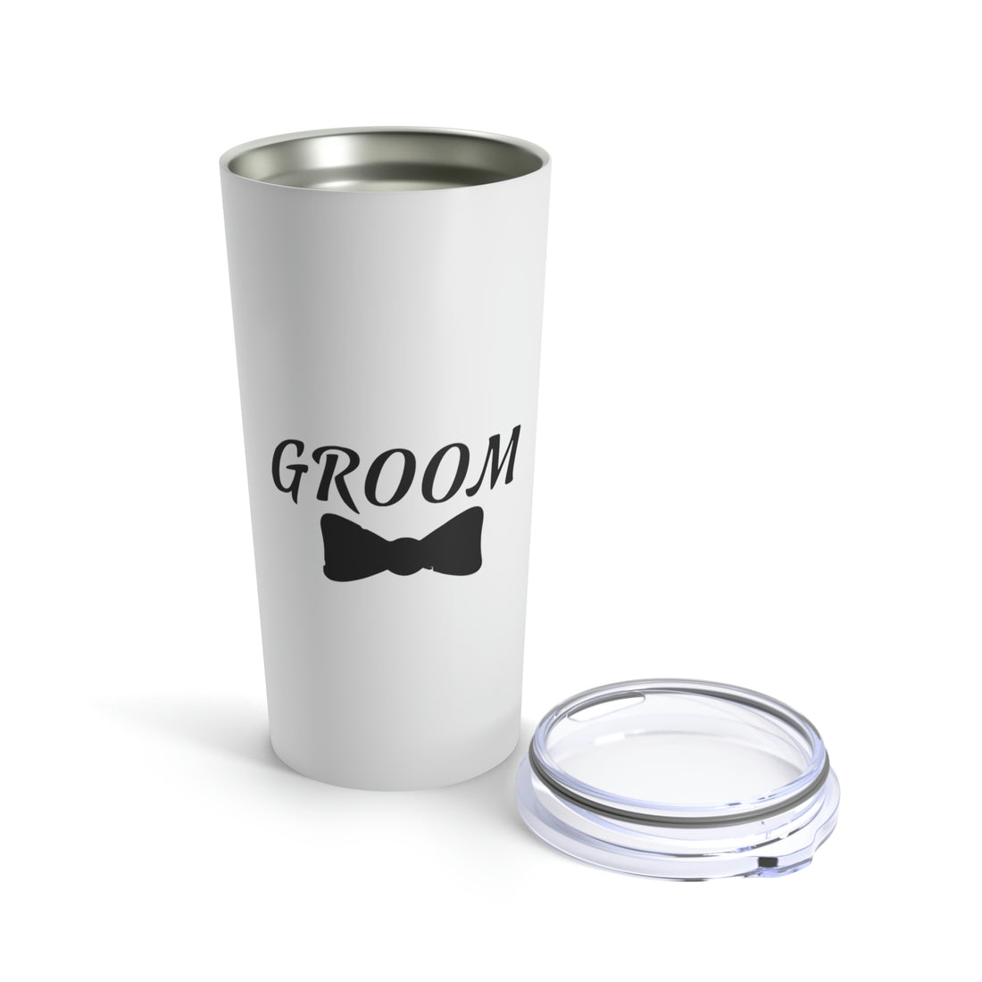Groom - White Tumbler 20oz
