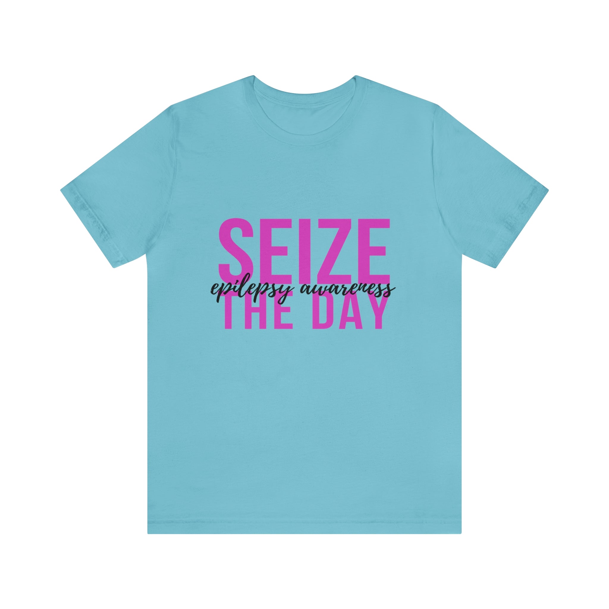 Seize The Day Epilepsy Awareness - Unisex Jersey Short Sleeve Tee