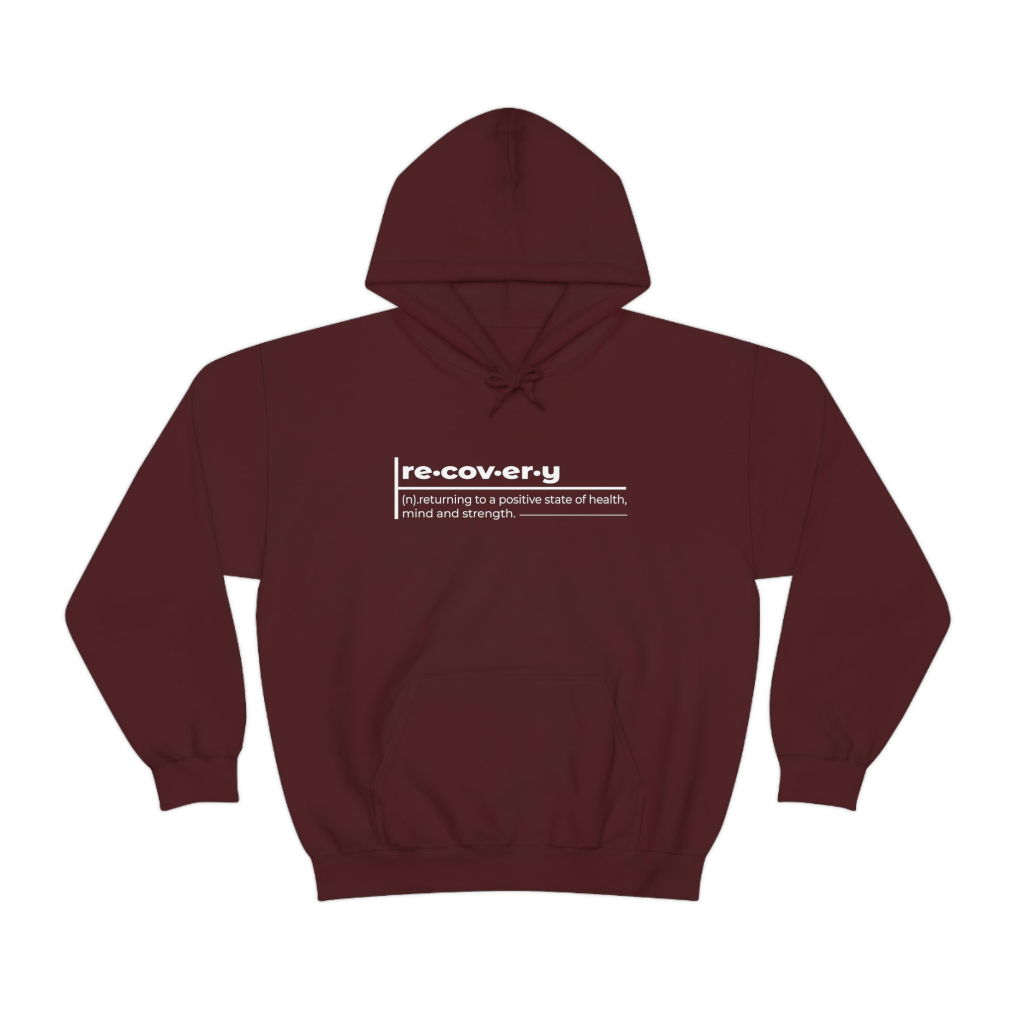 Recovery Definition - Unisex Heavy Blend™ Hooded Sweatshirt