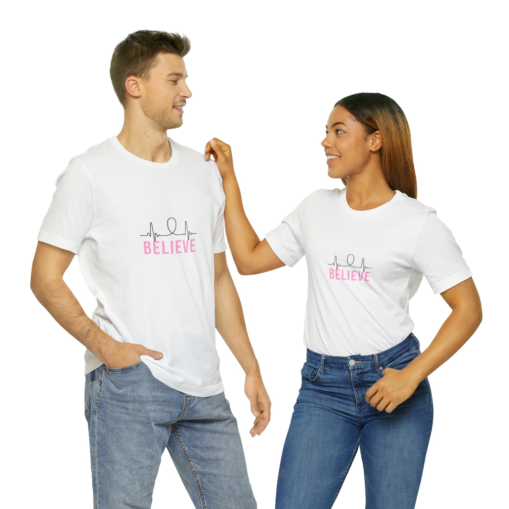 Believe - Unisex Jersey Short Sleeve Tee