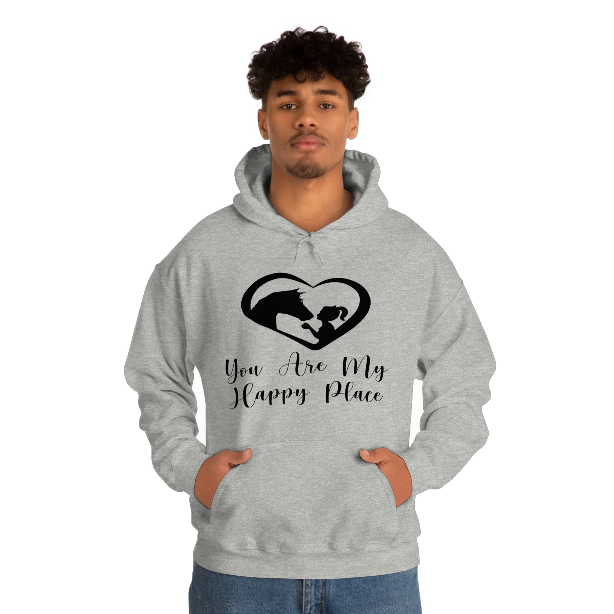 You Are My Happy Place - Unisex Heavy Blend™ Hooded Sweatshirt