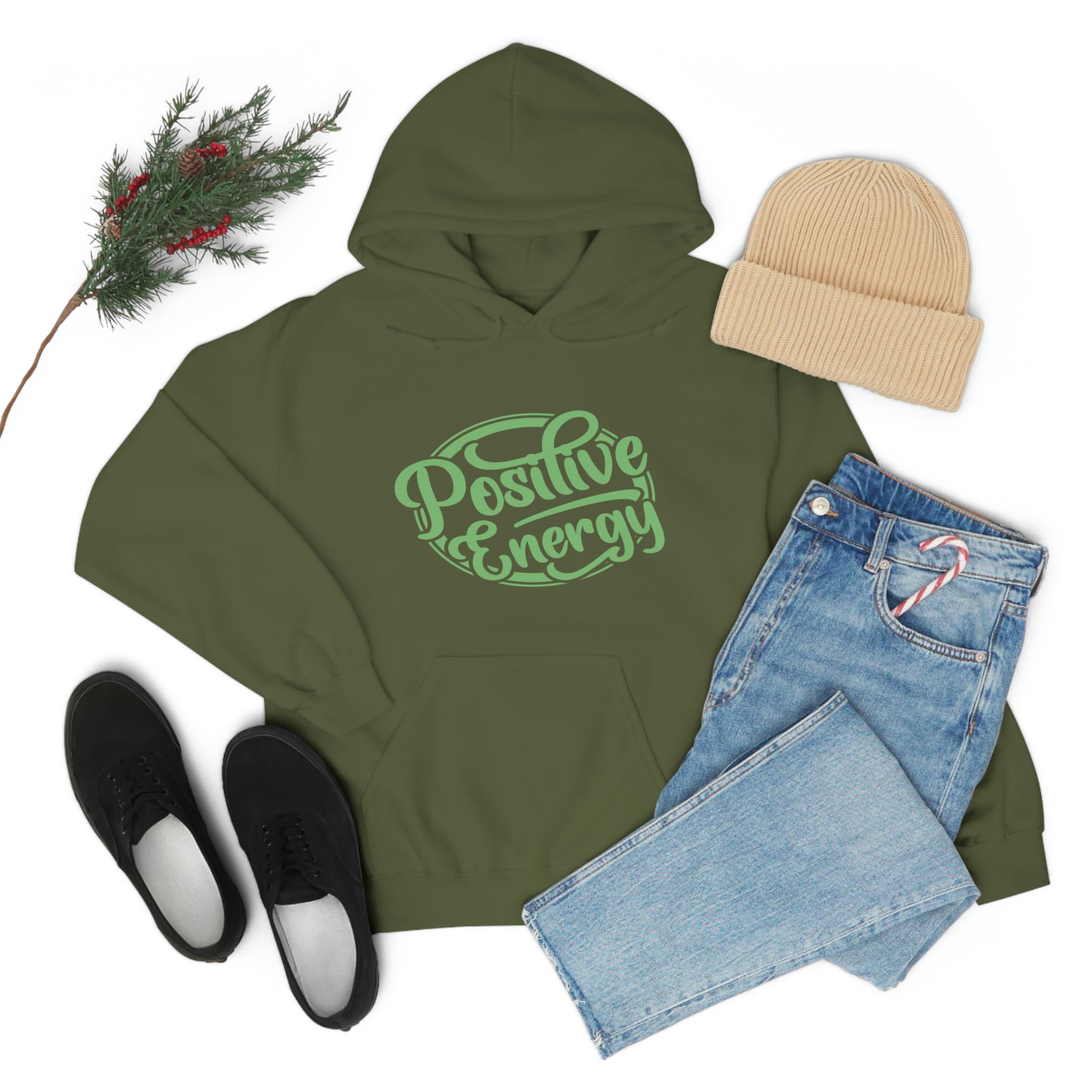 Positive Energy - Unisex Heavy Blend™ Hooded Sweatshirt