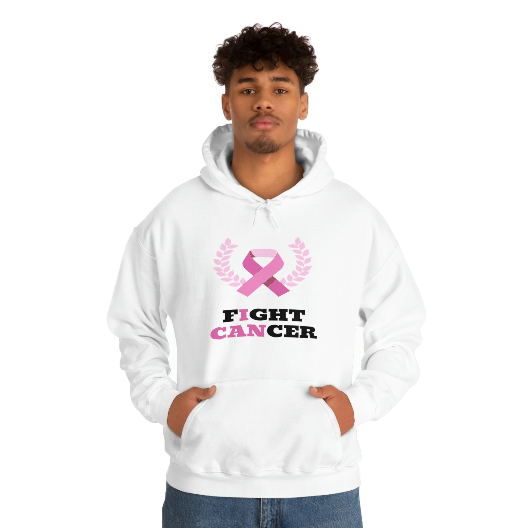 Fight Cancer I Can - Unisex Heavy Blend™ Hooded Sweatshirt