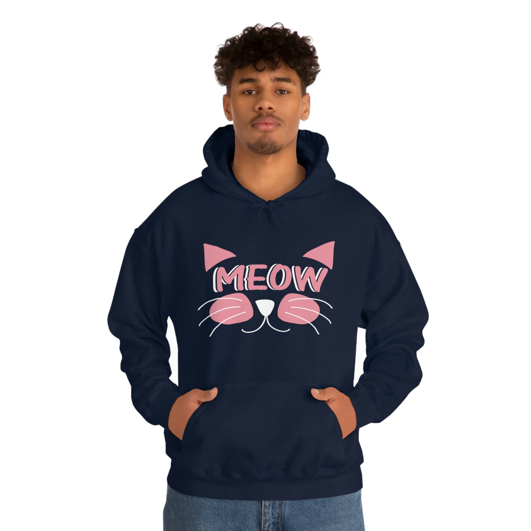 Meow - Unisex Heavy Blend™ Hooded Sweatshirt