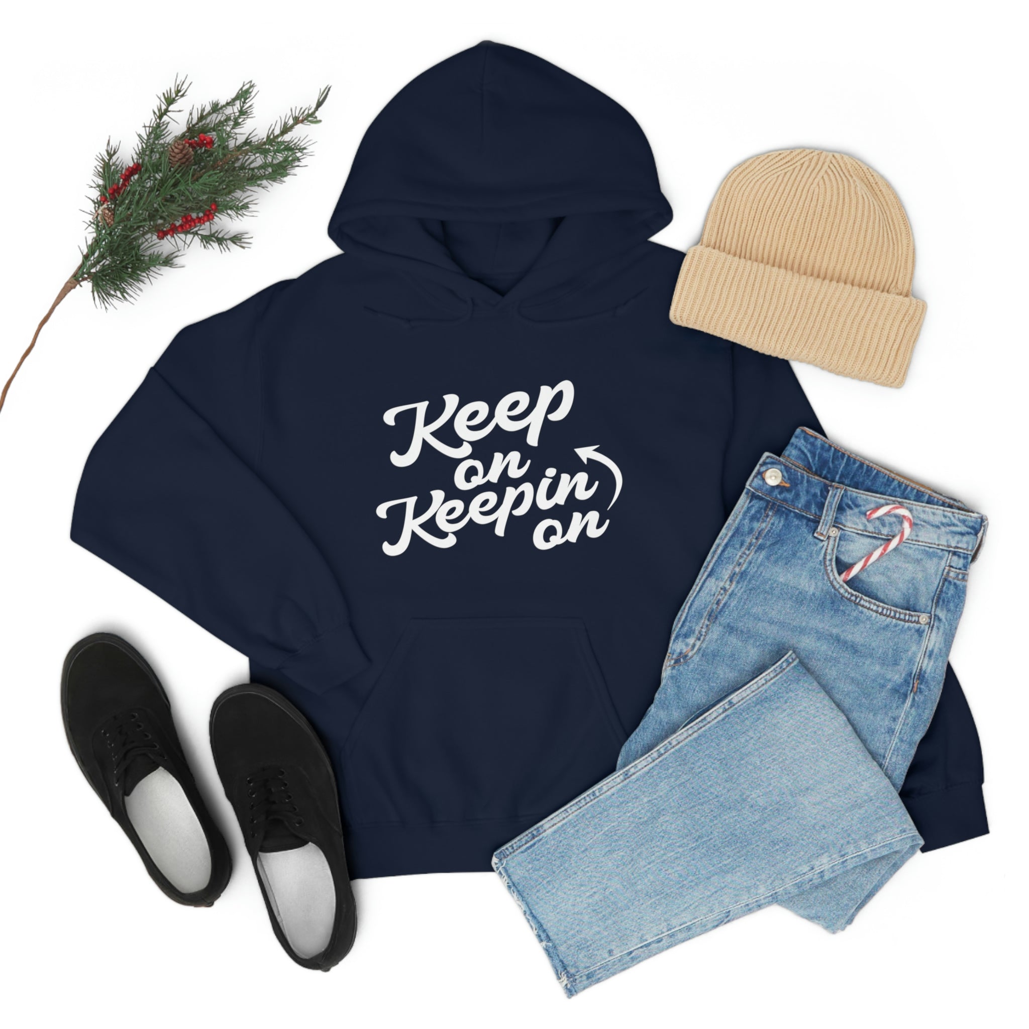 Keep On Keepin On - Unisex Heavy Blend™ Hooded Sweatshirt