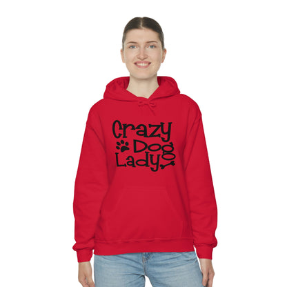 Crazy Dog Lady - Unisex Heavy Blend™ Hooded Sweatshirt