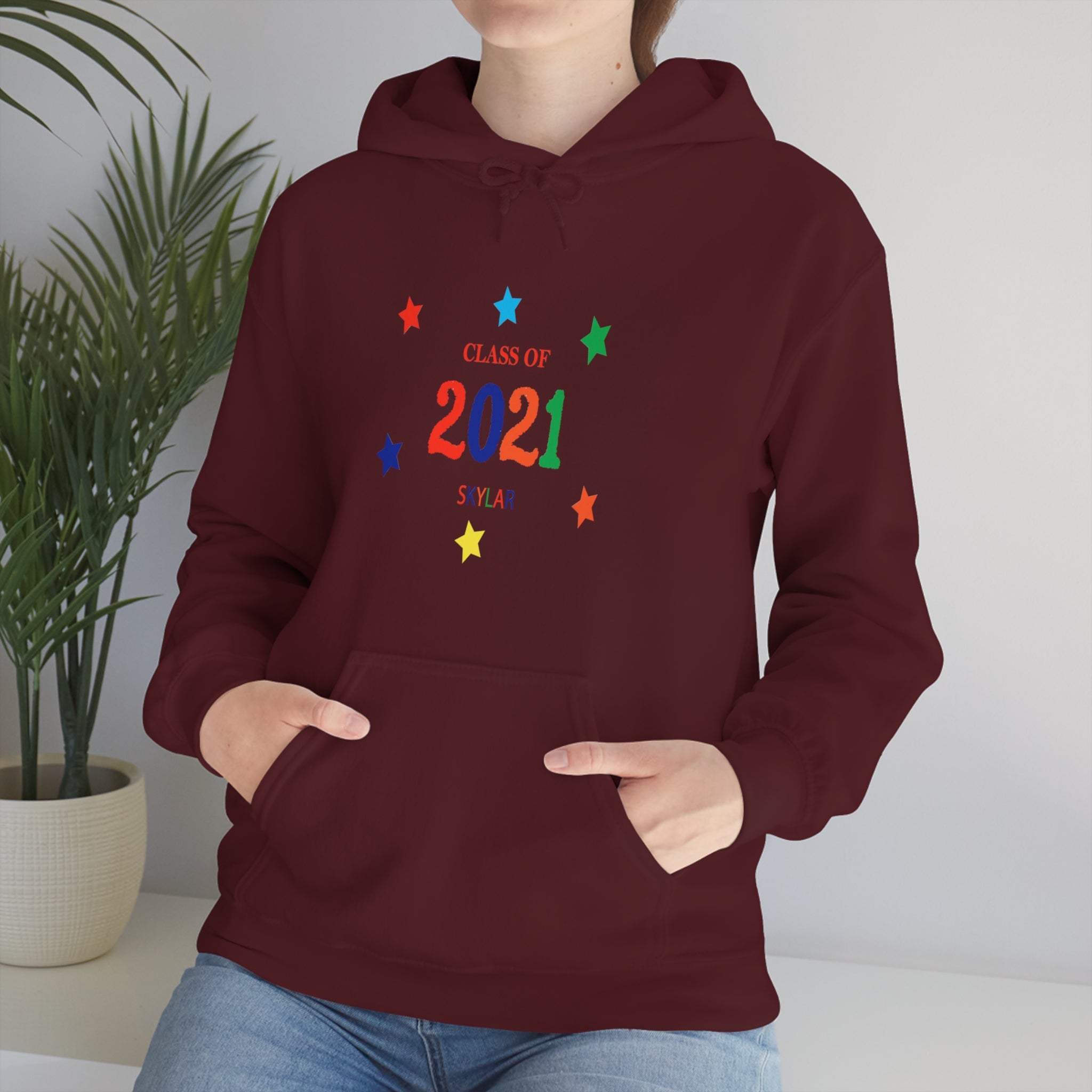 Class of ... with Year &amp; Name Customizable - Unisex Heavy Blend™ Hooded Sweatshirt