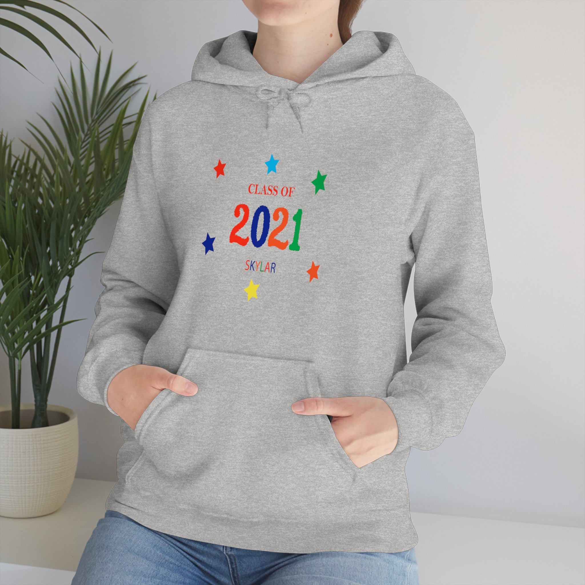 Class of ... with Year &amp; Name Customizable - Unisex Heavy Blend™ Hooded Sweatshirt