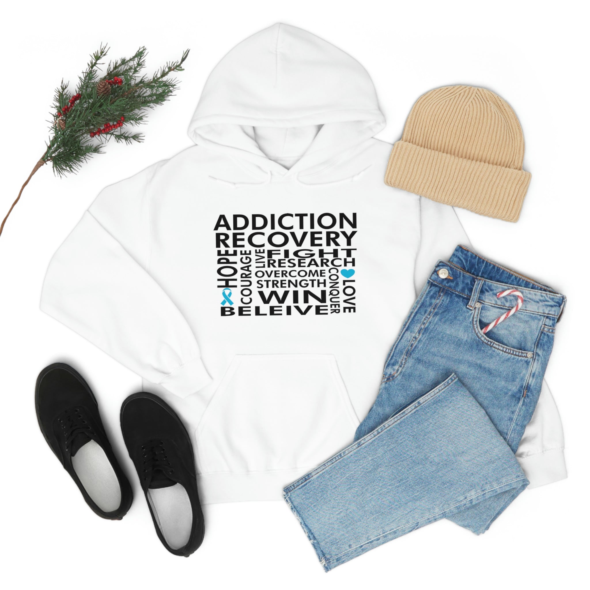 Addiction Recovery - Unisex Heavy Blend™ Hooded Sweatshirt