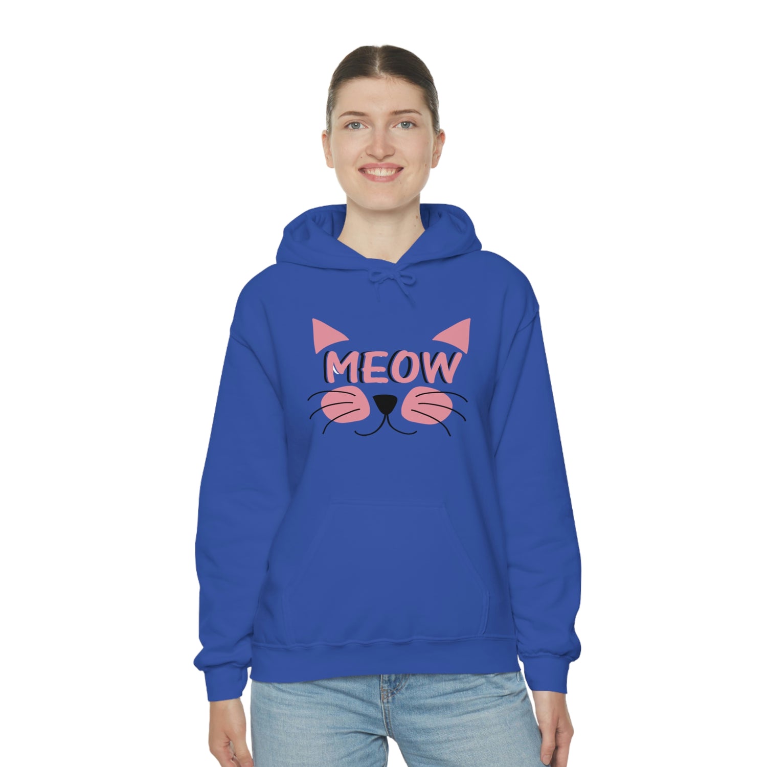 Meow - Unisex Heavy Blend™ Hooded Sweatshirt