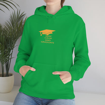 Keep Calm And Graduate - Unisex Heavy Blend™ Hooded Sweatshirt