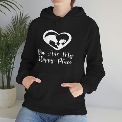 You Are My Happy Place - Unisex Heavy Blend™ Hooded Sweatshirt