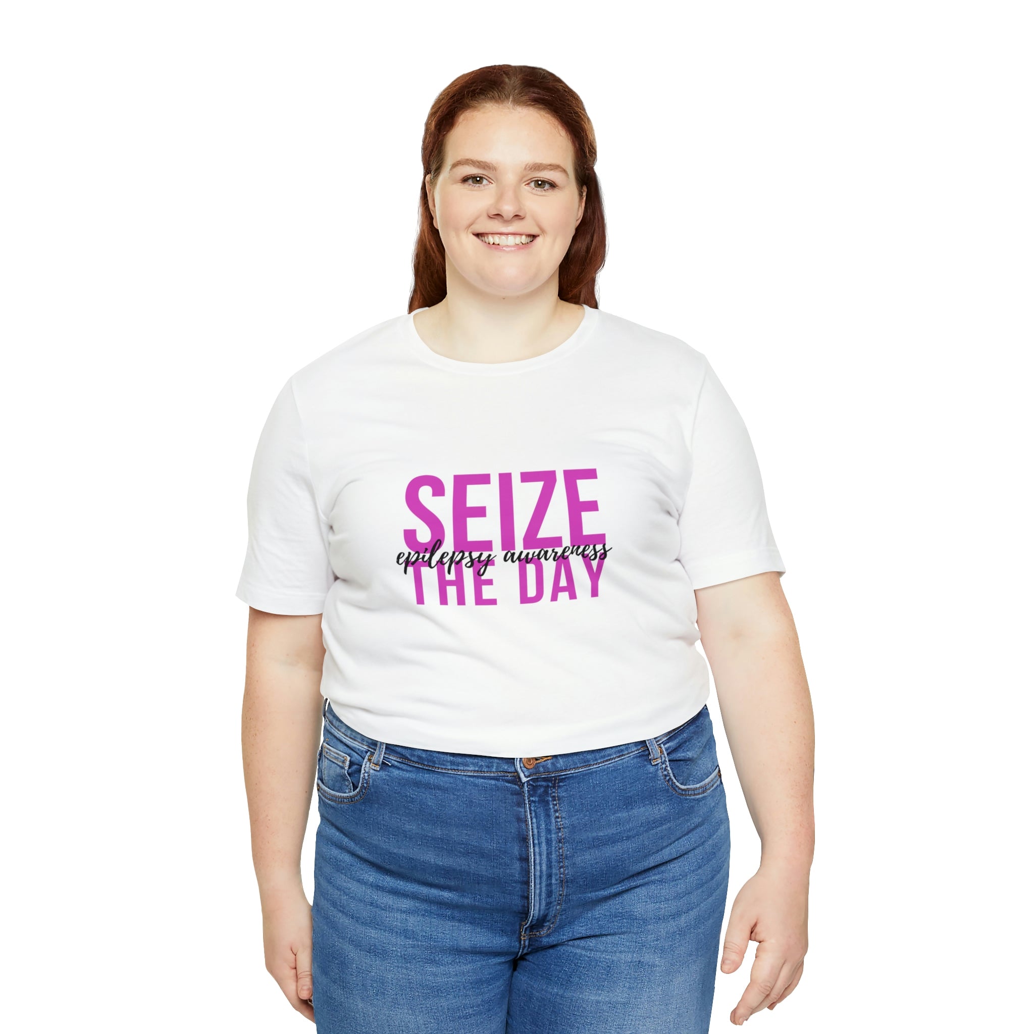 Seize The Day Epilepsy Awareness - Unisex Jersey Short Sleeve Tee