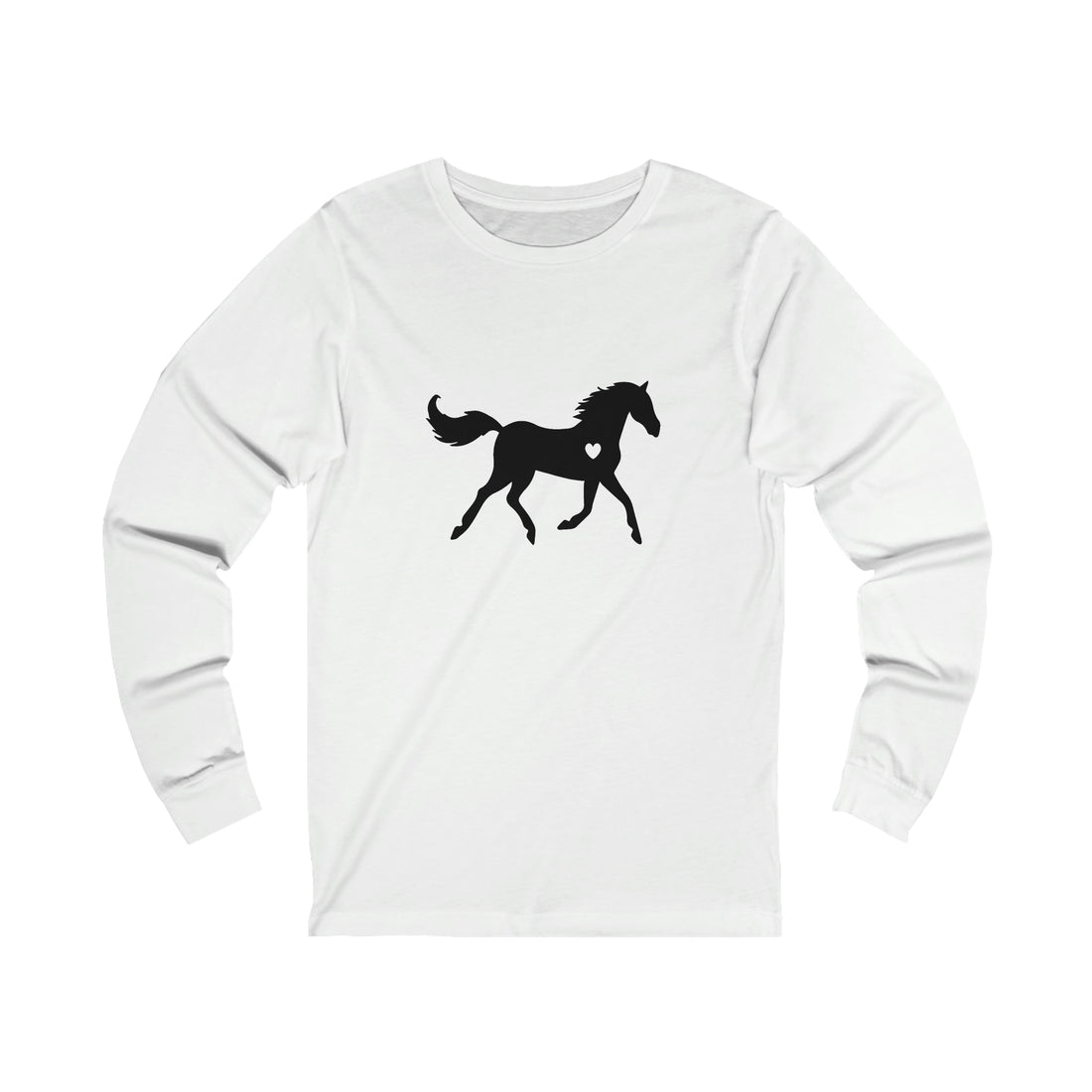 Horse Heart - Unisex Jersey Long Sleeve Tee