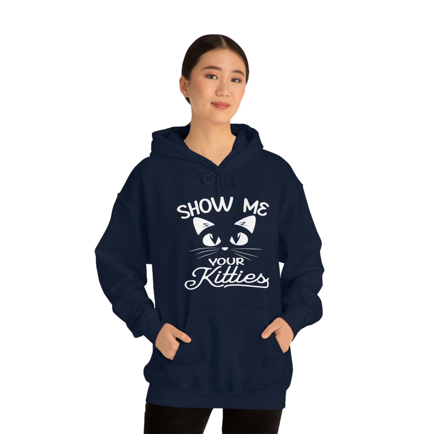 Show Me Your Kitties - Unisex Heavy Blend™ Hooded Sweatshirt