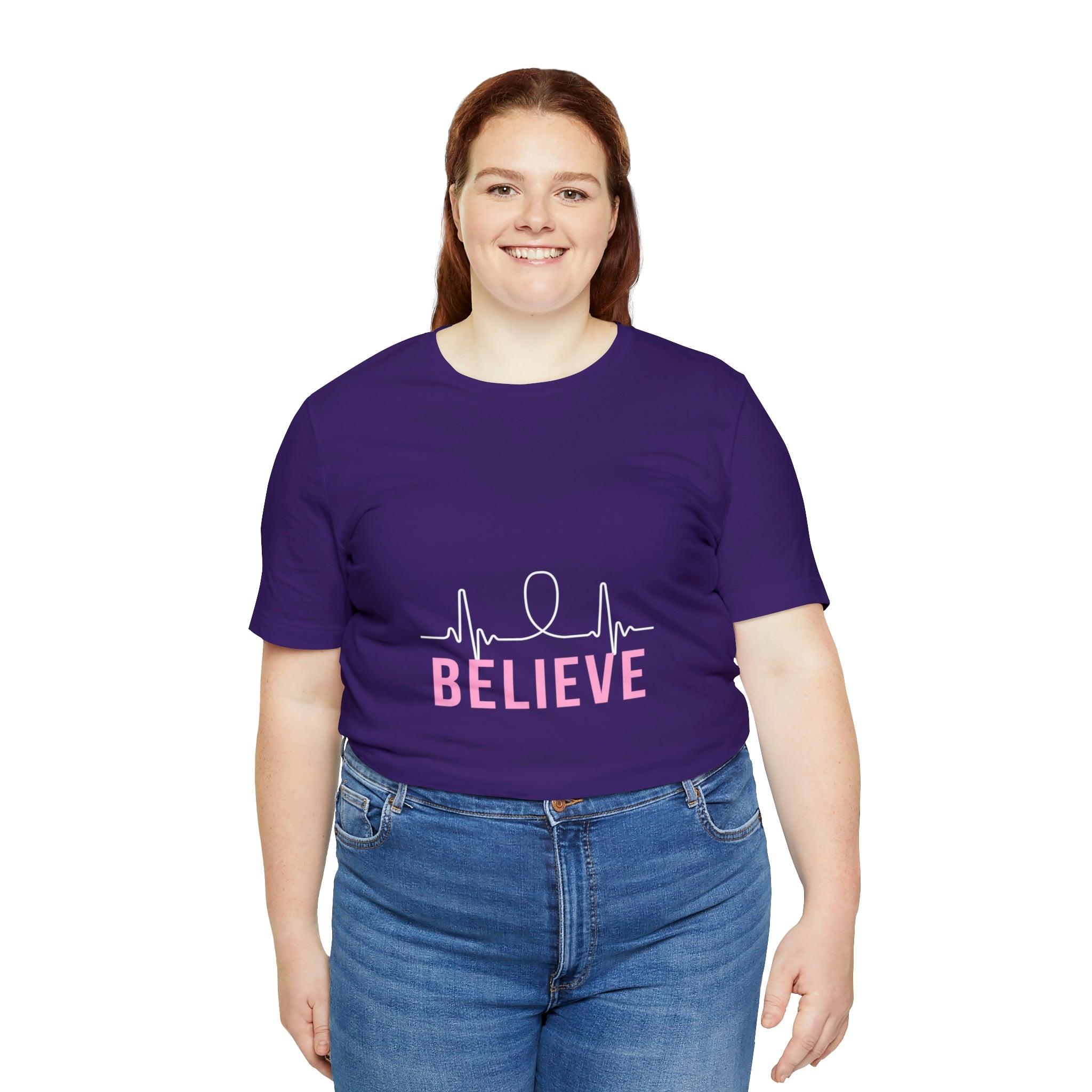 Believe - Unisex Jersey Short Sleeve Tee