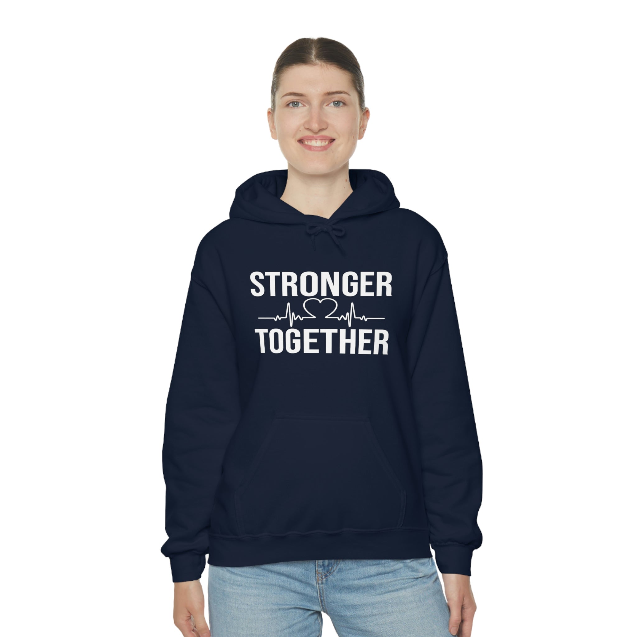 Stronger Together - Unisex Heavy Blend™ Hooded Sweatshirt