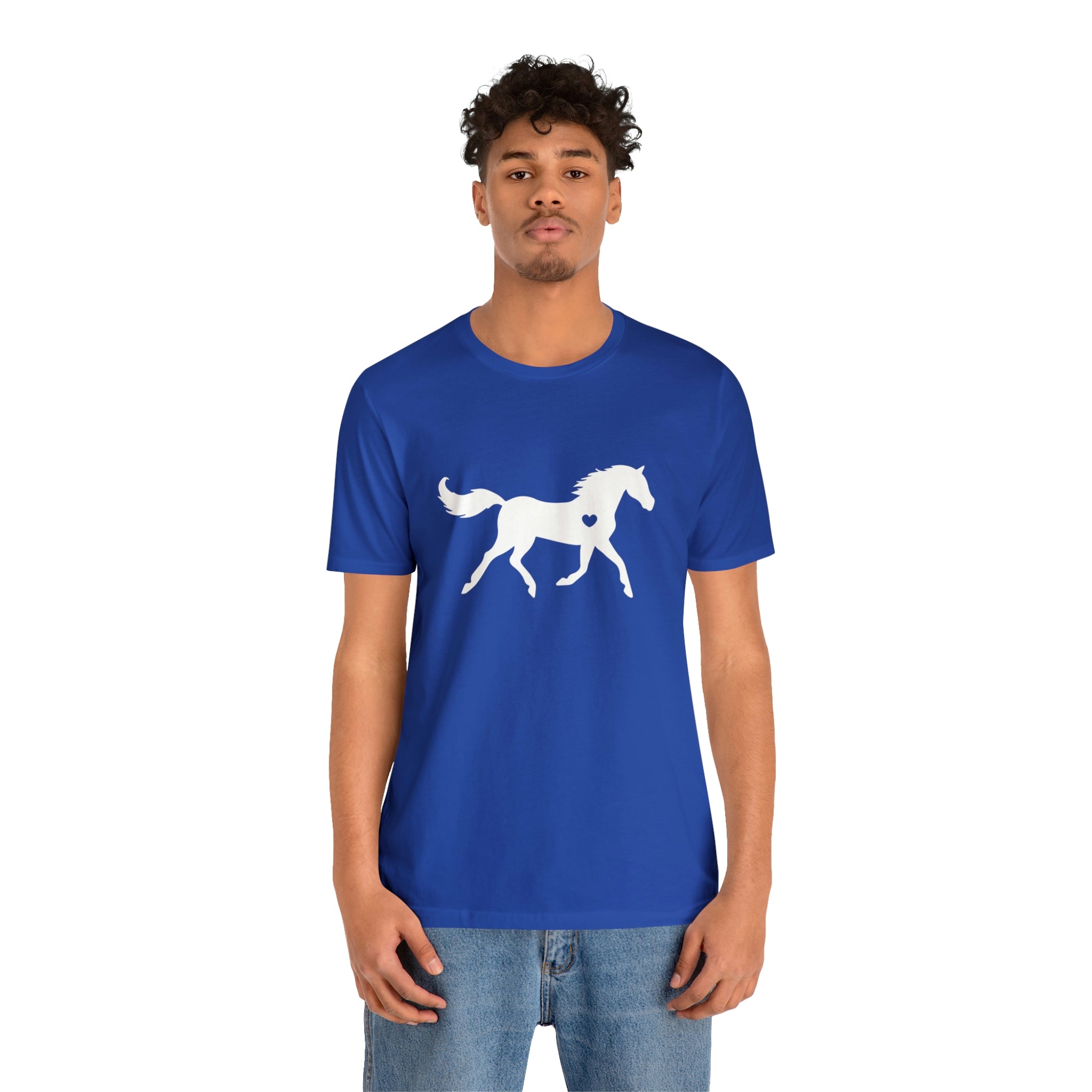 Horse Heart - Unisex Jersey Short Sleeve Tee