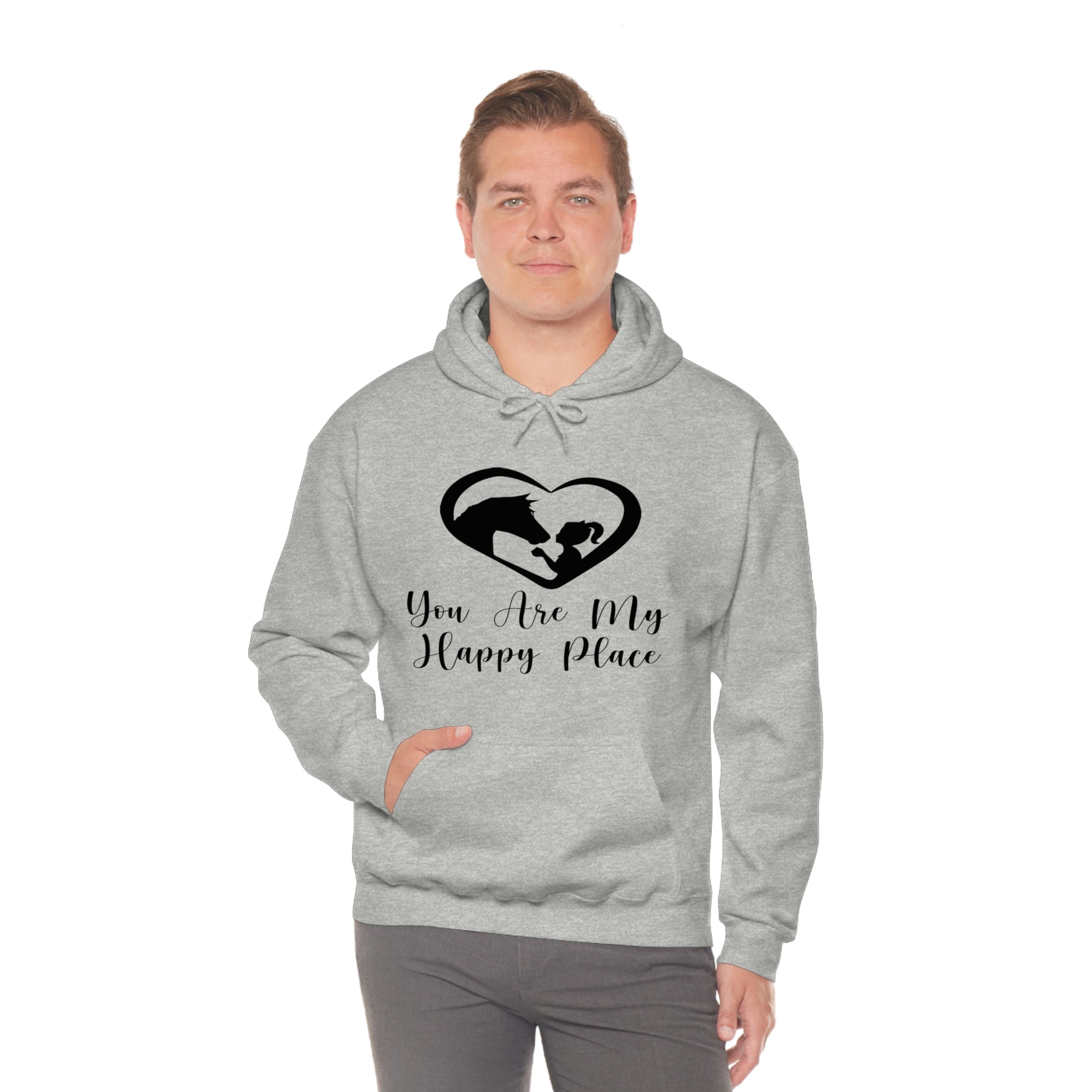 You Are My Happy Place - Unisex Heavy Blend™ Hooded Sweatshirt