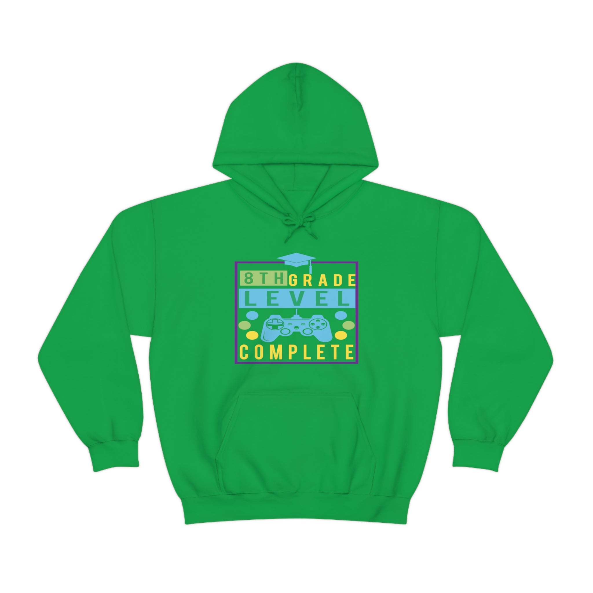 8th Grade Level Complete - Unisex Heavy Blend™ Hooded Sweatshirt