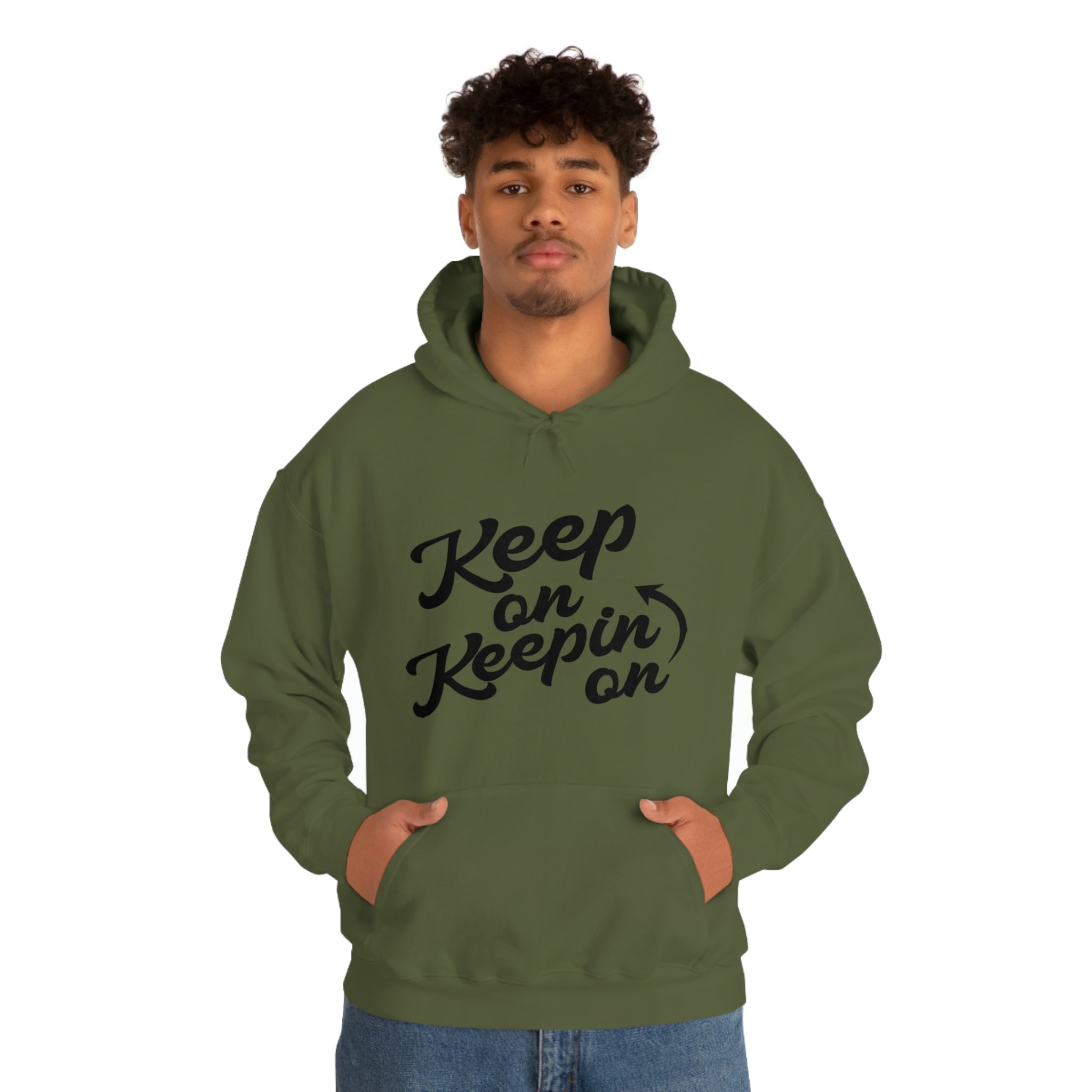 Keep On Keepin On - Unisex Heavy Blend™ Hooded Sweatshirt