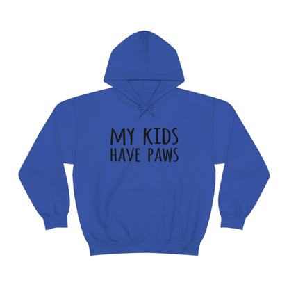 My Kids Have Paws - Unisex Heavy Blend™ Hooded Sweatshirt