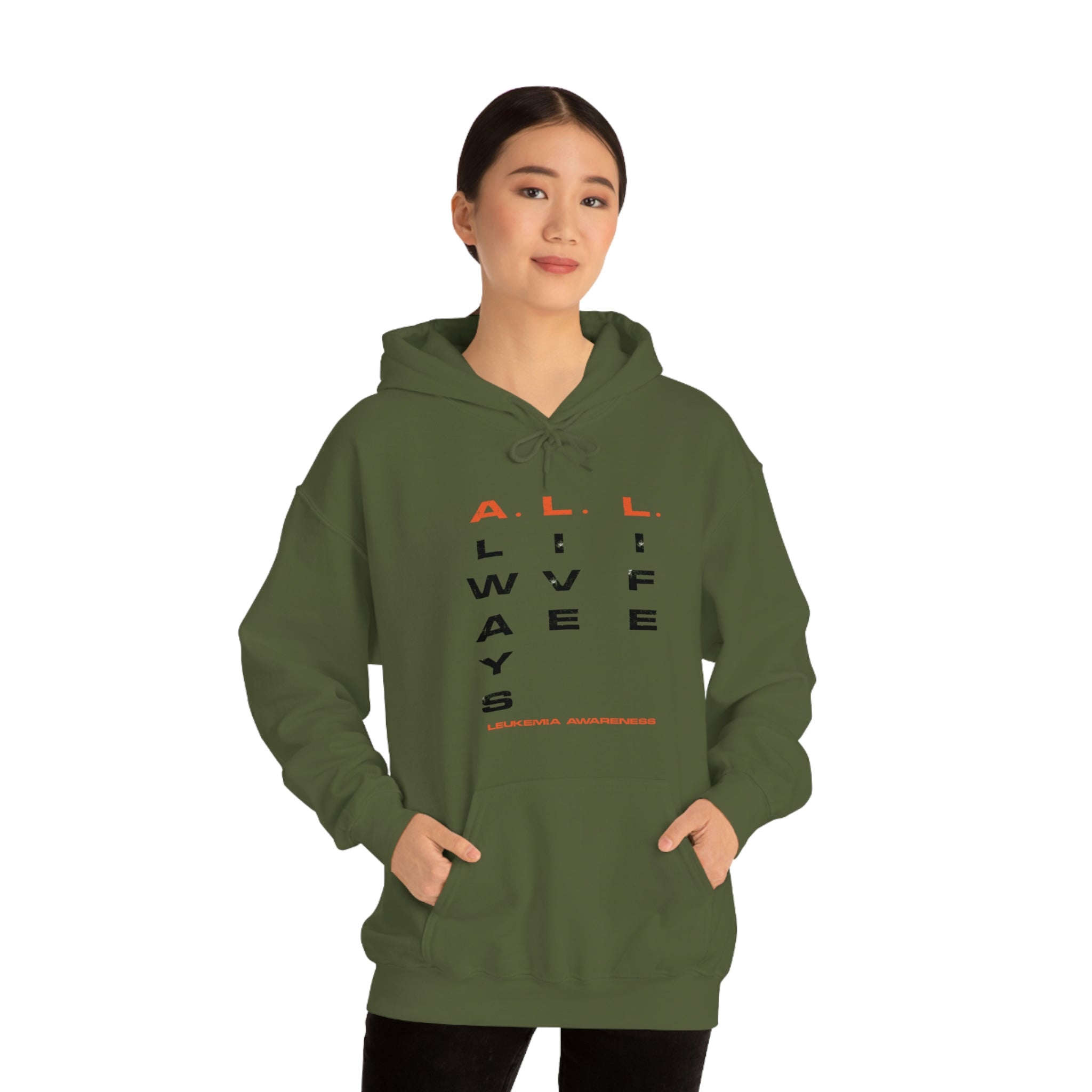 A.L.L. Always Live Life - Unisex Heavy Blend™ Hooded Sweatshirt