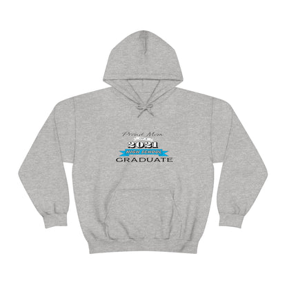 Proud Mom of a High School Graduate! Class Year Customizable - Unisex Heavy Blend™ Hooded Sweatshirt